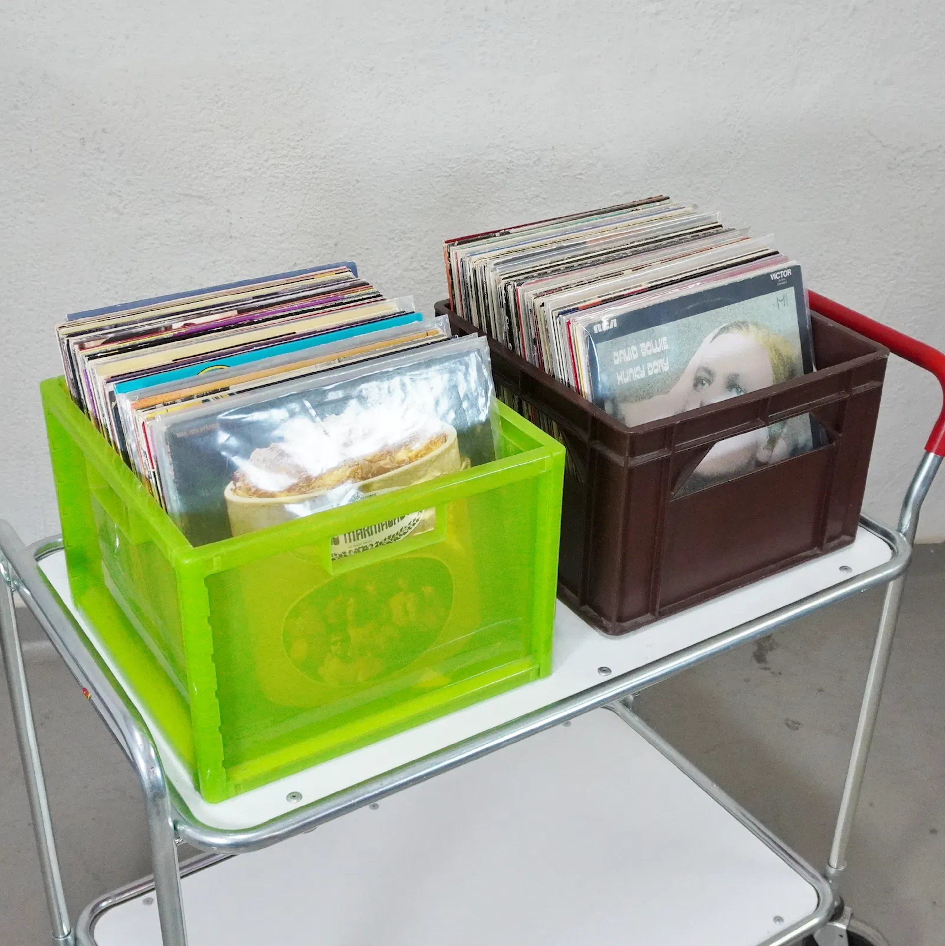 Parti vinylskivor, LP, blandade genrer