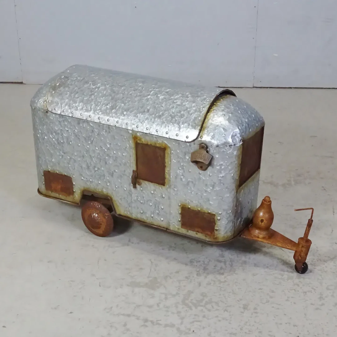 Kyl-/Förvaringsbox "Retro husvagn" 1900-tal