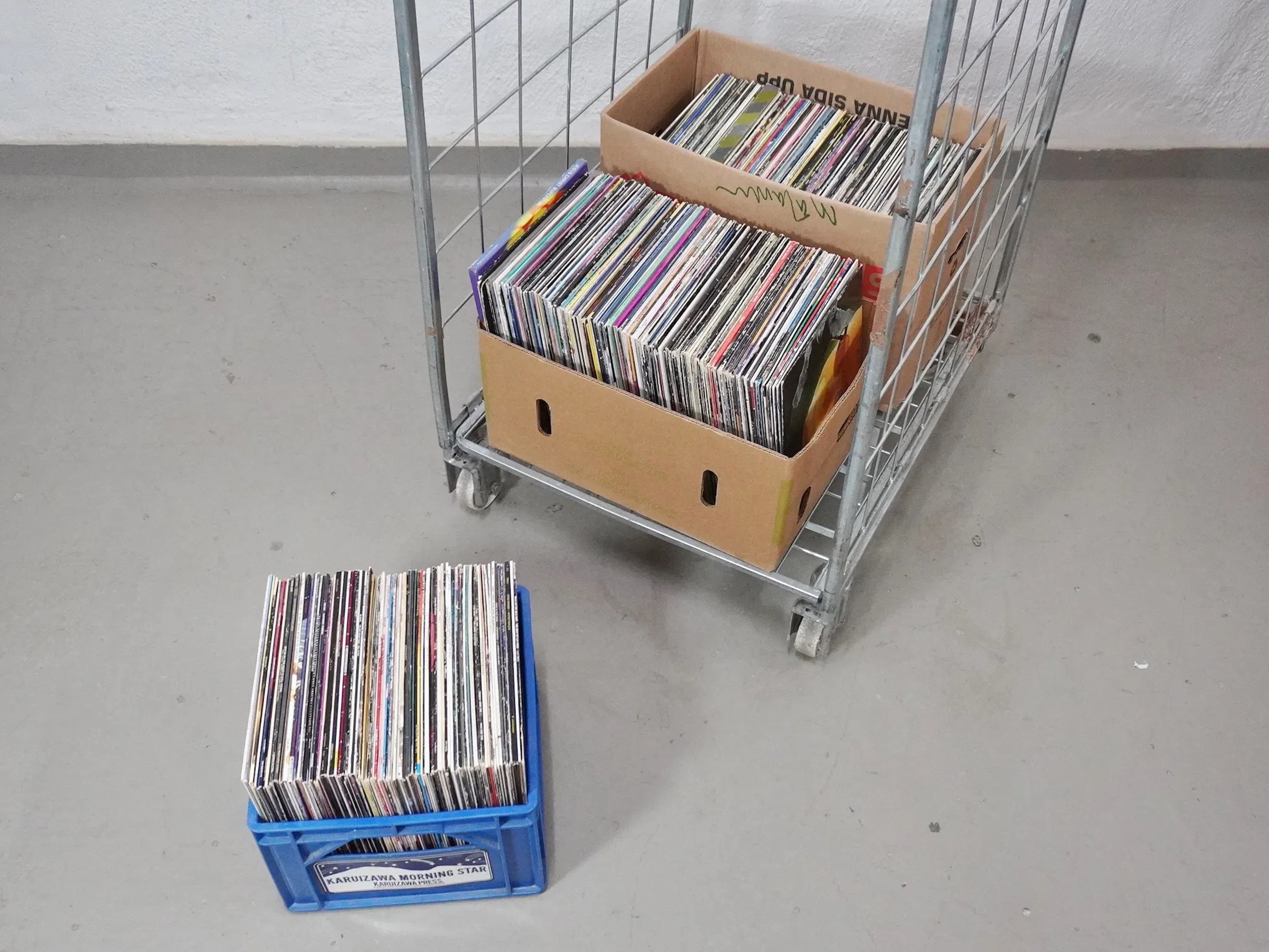 Parti vinylskivor, LP, blandade genrer