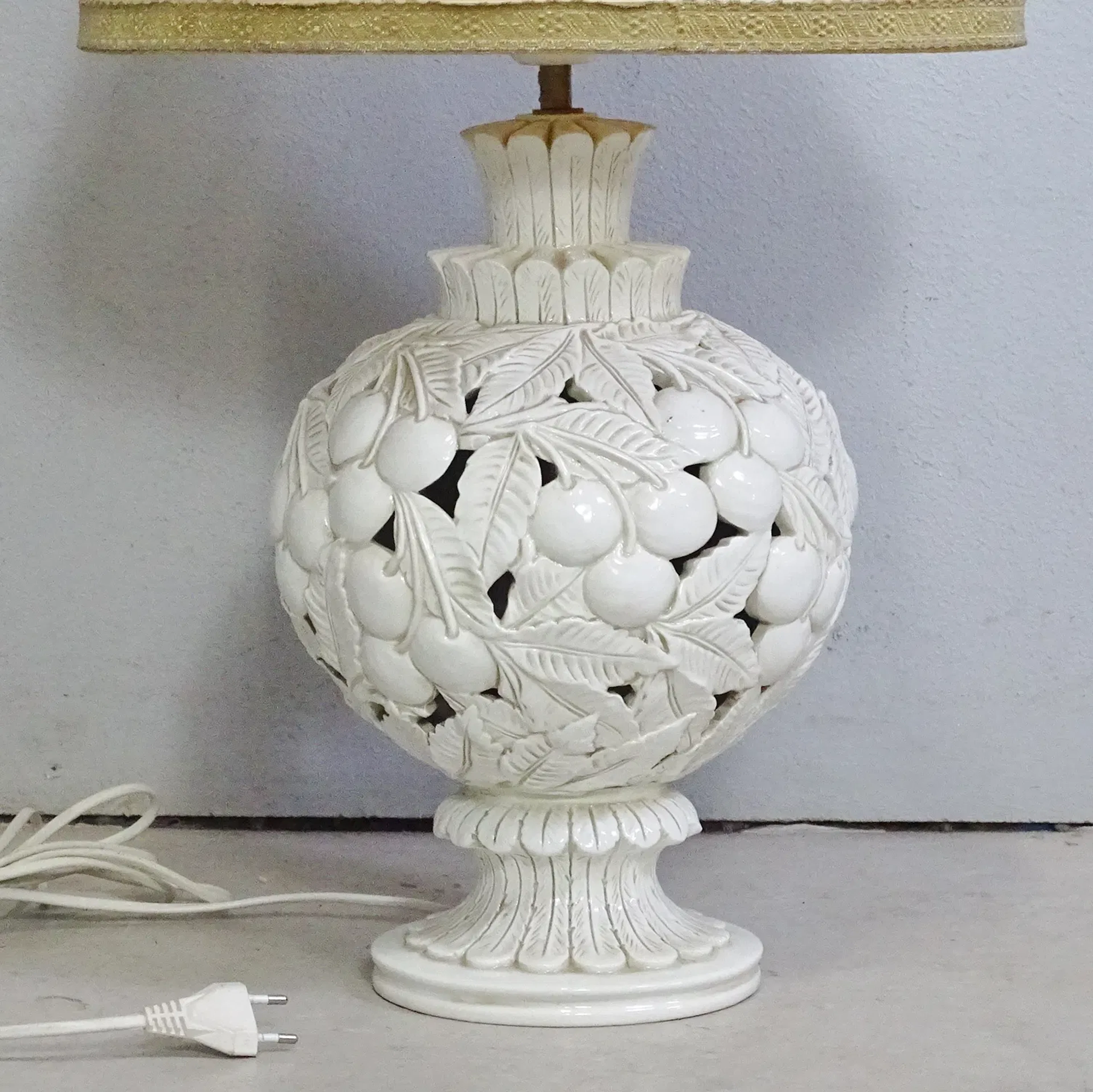 Bordslampa, troligen Italien, 1900-tal