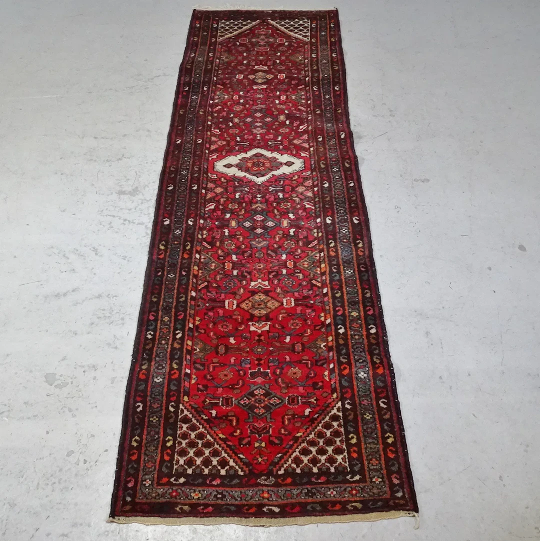 Handknuten gallerimatta, orientalisk, 1900-tal