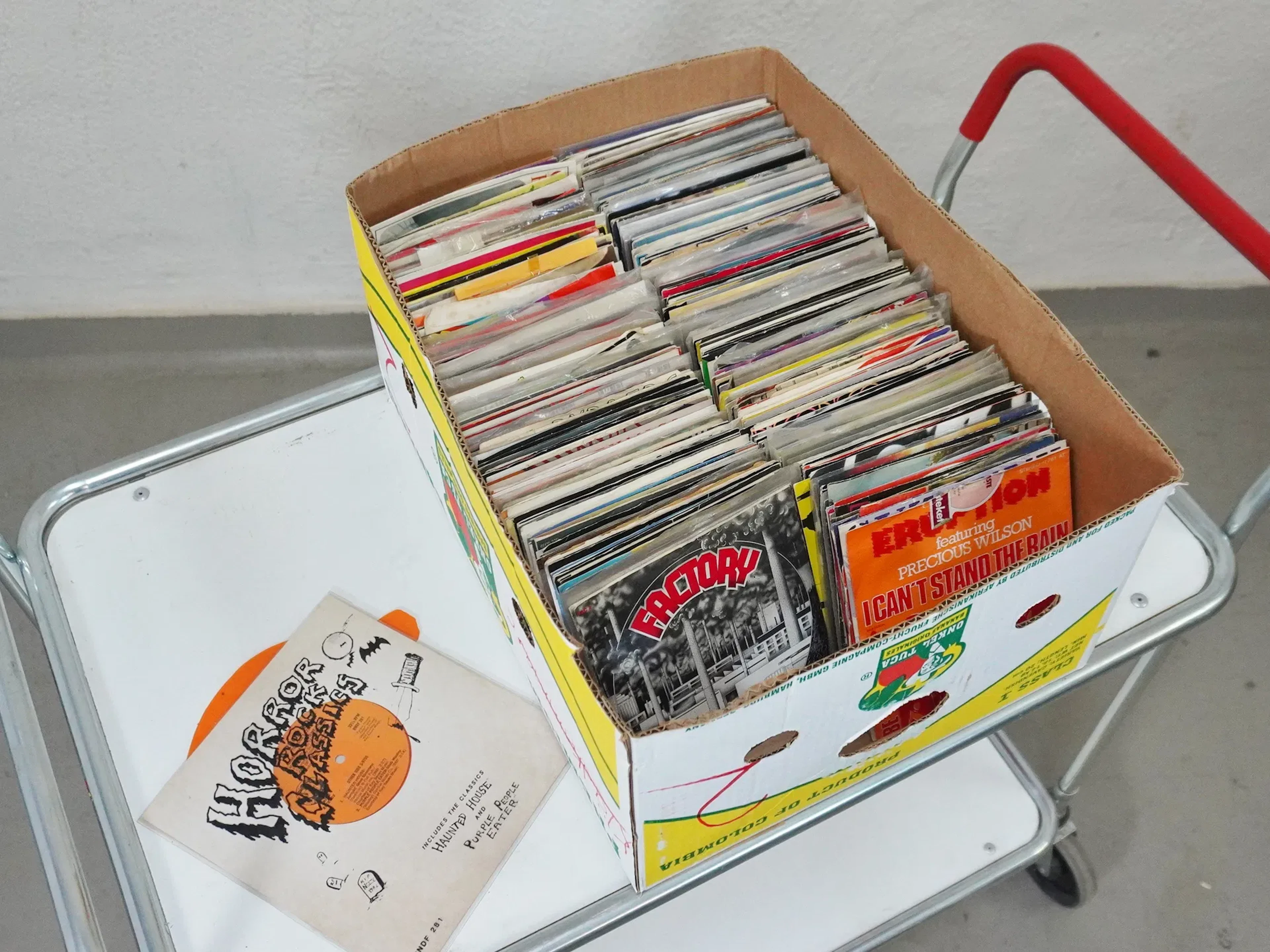 Parti vinylskivor, singel/EP, blandade genrer