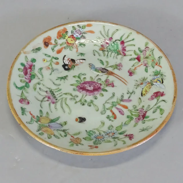 Tallrik, Qingdynastin, Kina, 1800-tal
