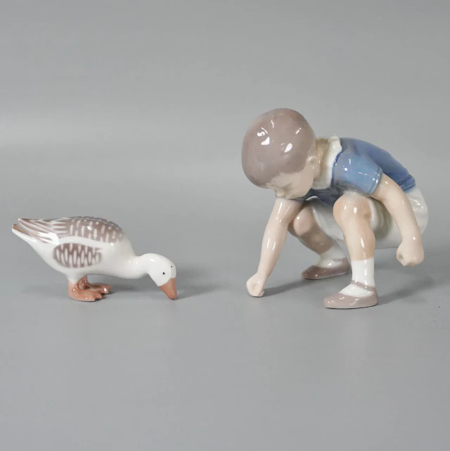2 st figuriner, Bing & Gröndahl, Danmark