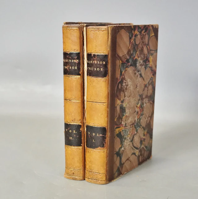 Böcker, Robinson Crusoe, 2 band