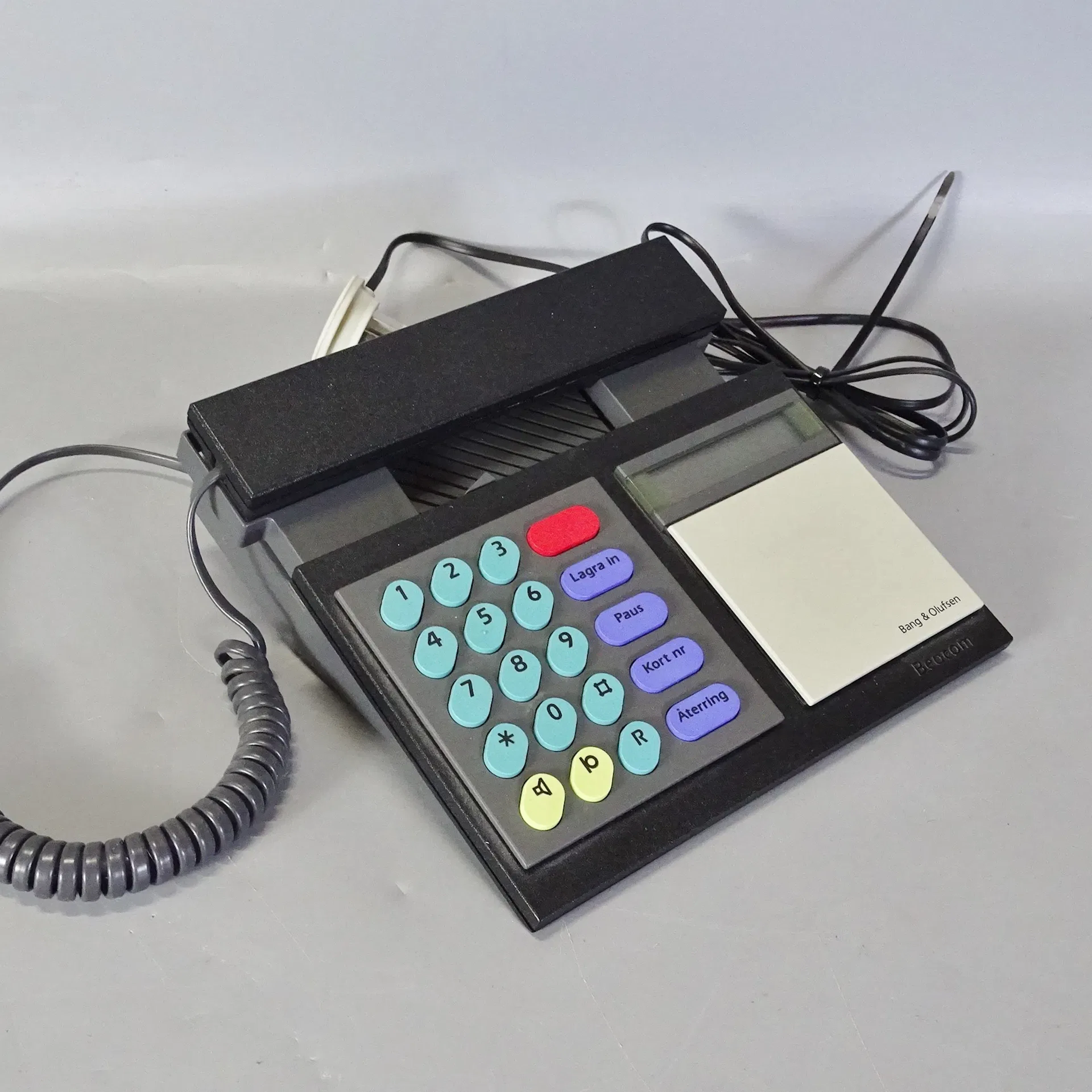 Knapptelefon, Beocom 2000, Bang & Olufsen, Danmark, 1986