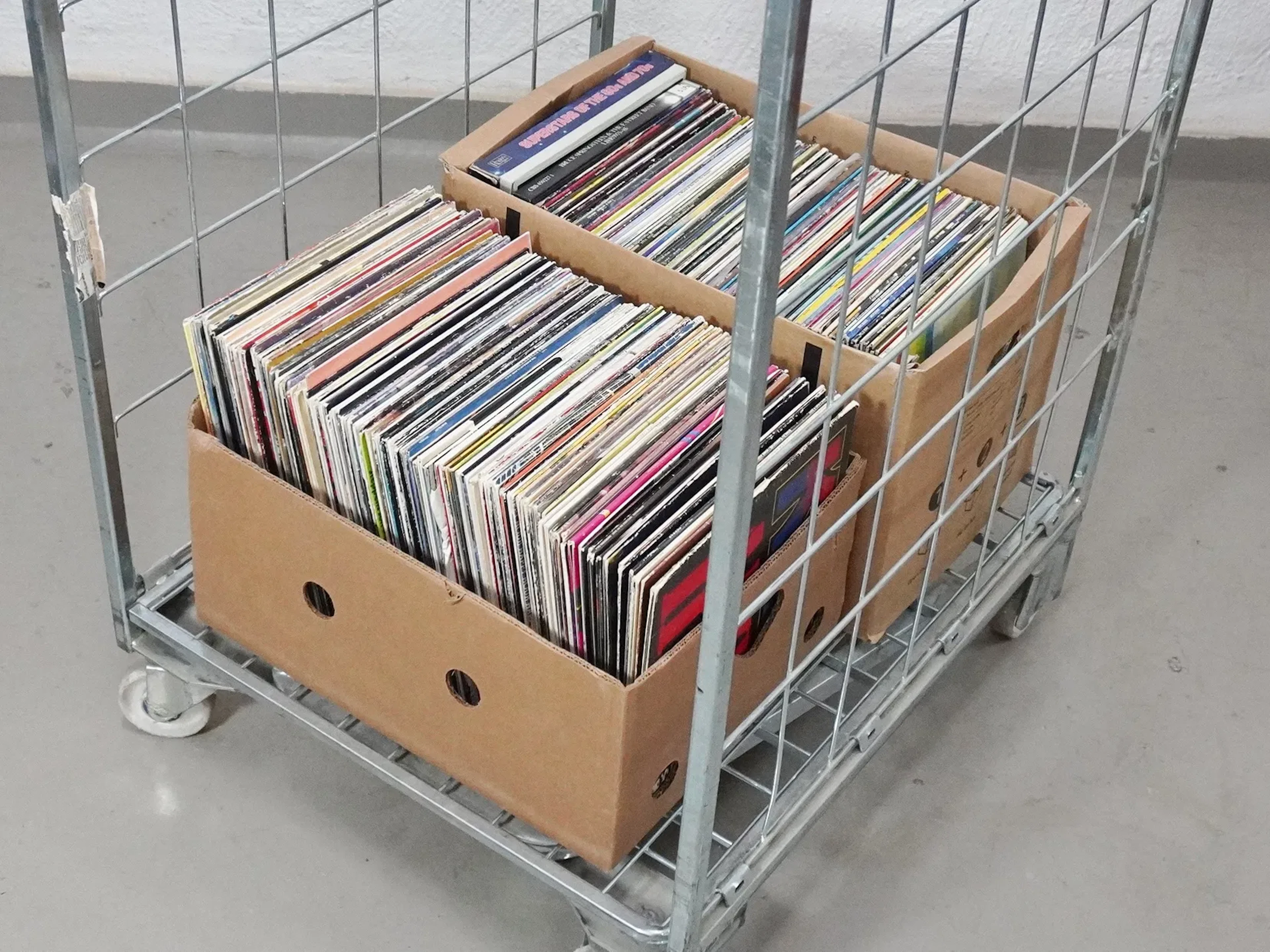 Parti vinylskivor, LP, blandade genrer