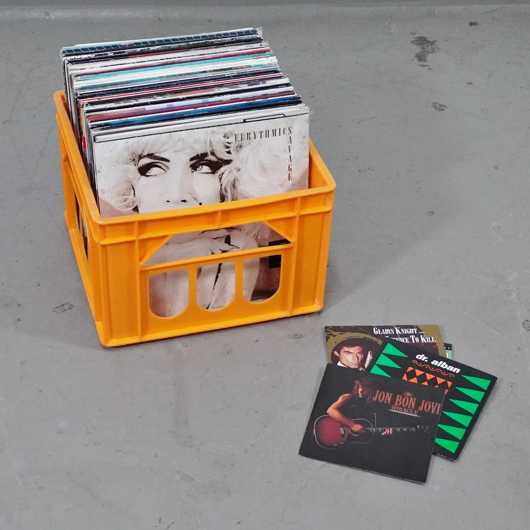 Parti vinylskivor, LP, blandade genrer