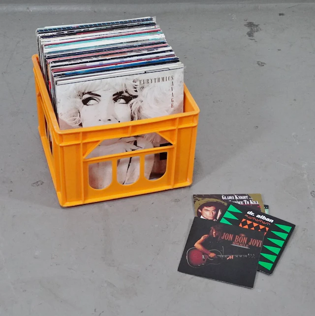 Parti vinylskivor, LP, blandade genrer