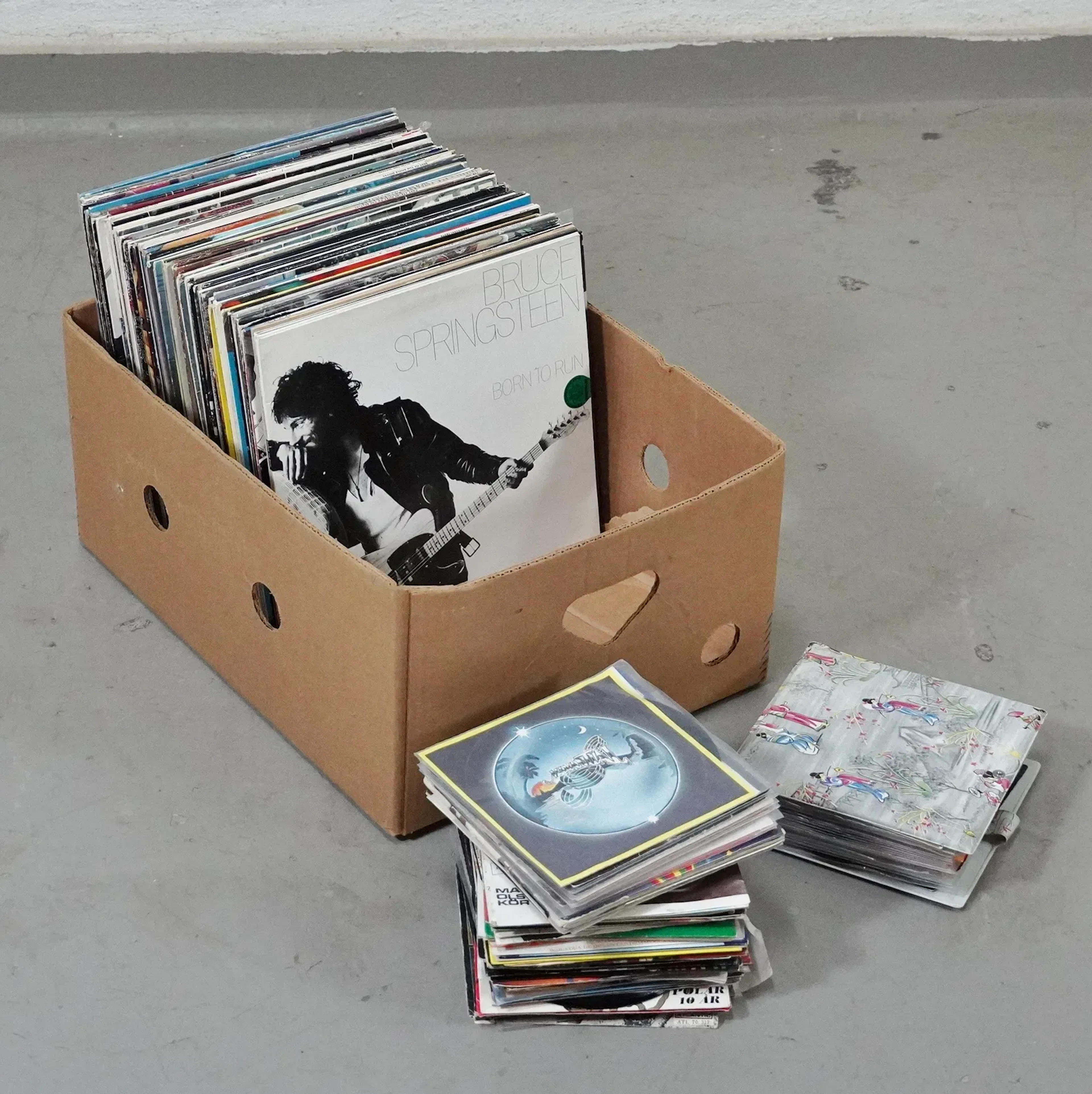 Parti vinylskivor, LP & singlar, blandade genrer
