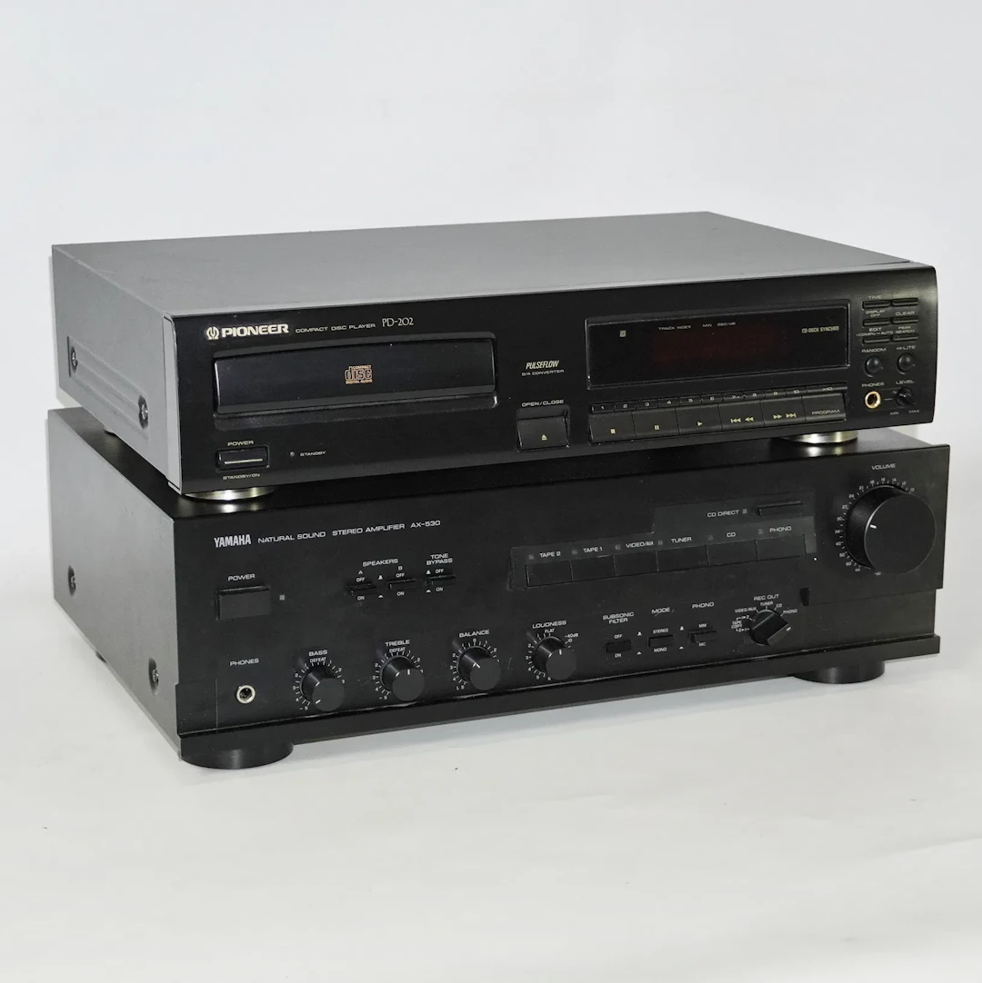 Förstärkare samt CD-spelare, Yamaha / Pioneer