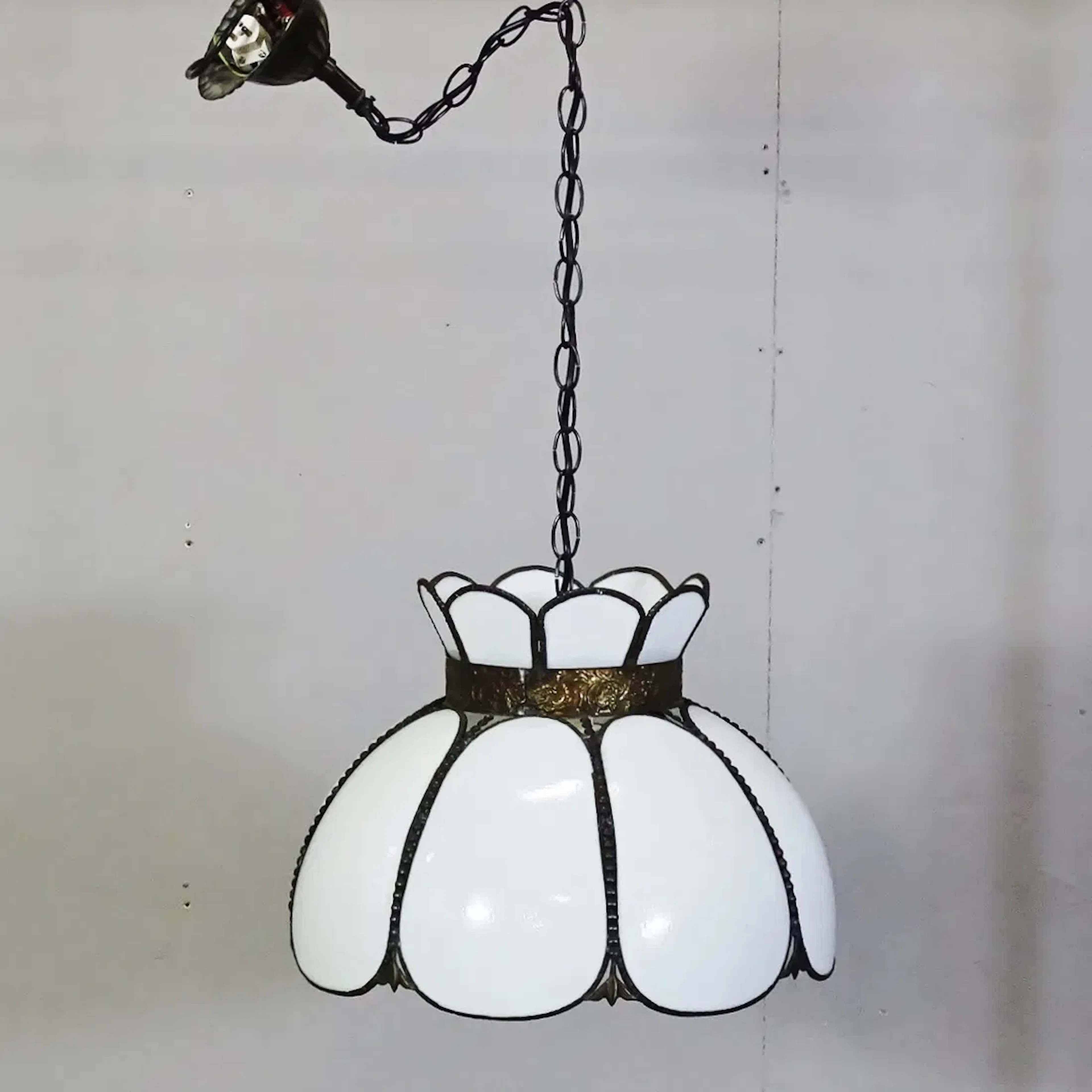 Taklampa, Tiffany-stil, 19/2000-tal