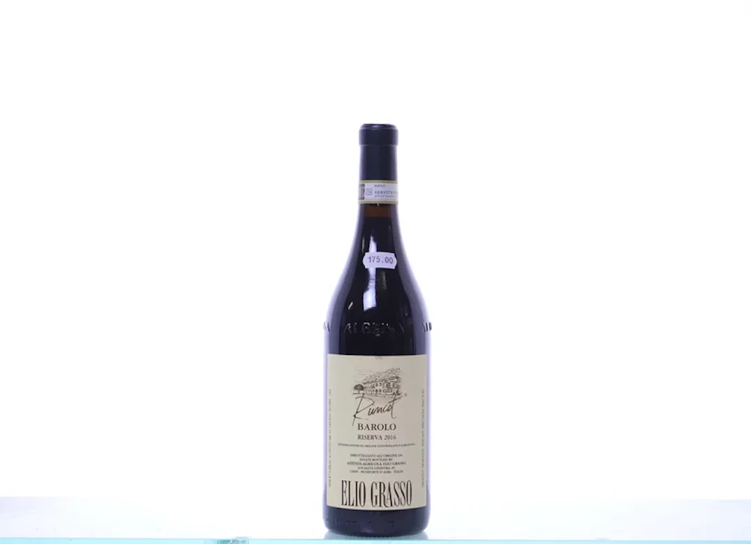 1 bottle. GRASSO Elio, Barolo Riserva Rüncot, 2016. Rating: WS95.