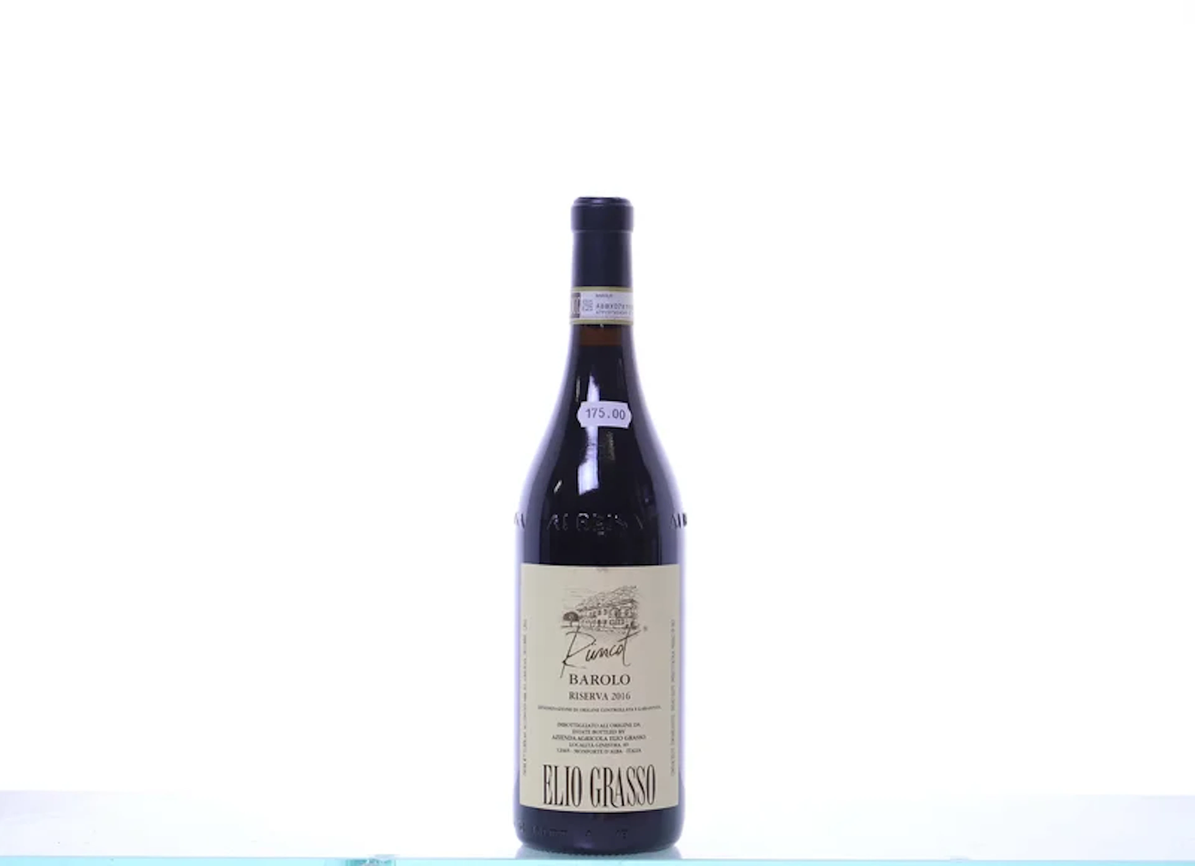 1 bottle. GRASSO Elio, Barolo Riserva Rüncot, 2016. Rating: WS95.