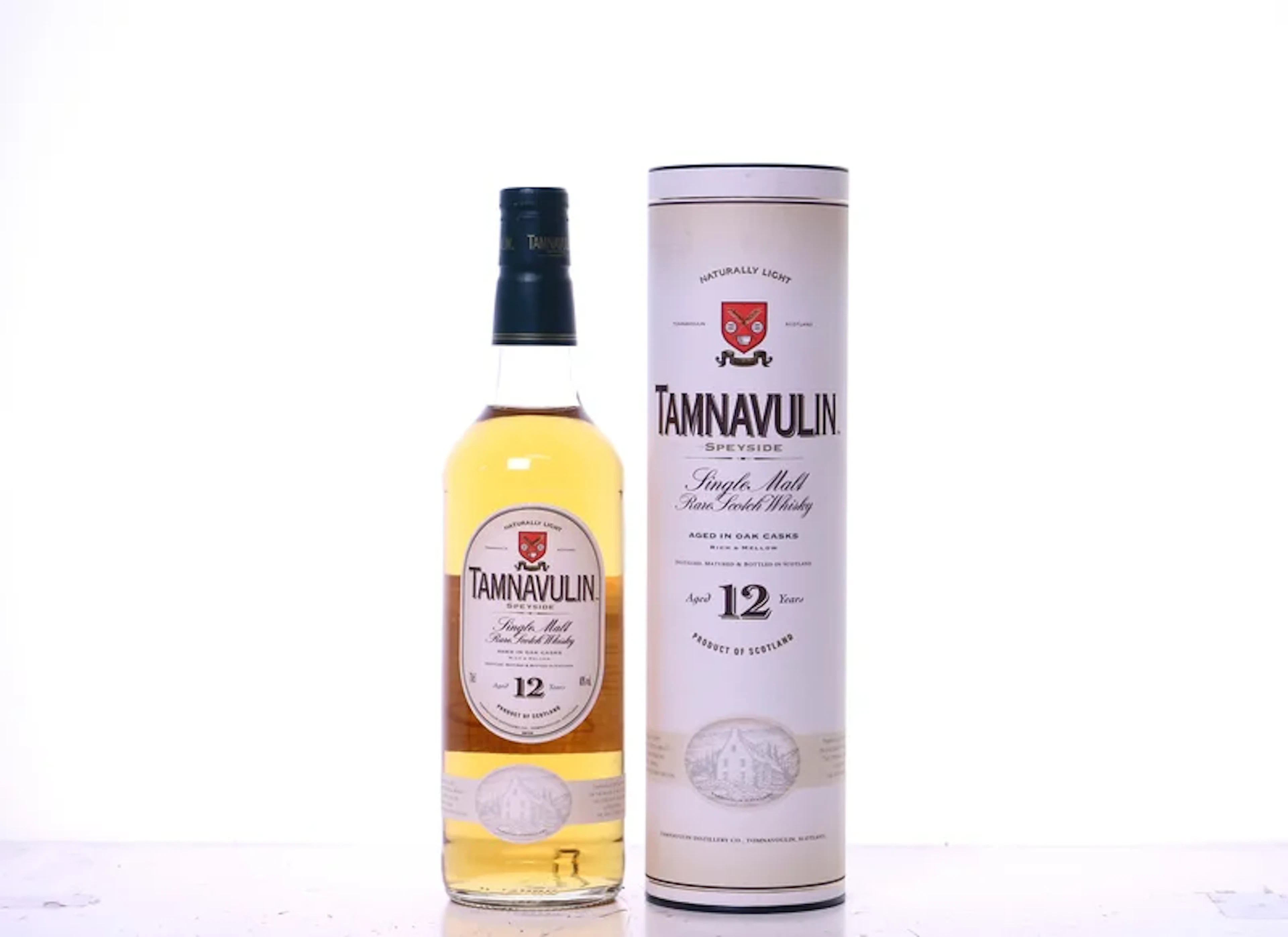 1 bottle 70cl OC (tube). WHISKY Speyside Single Malt Tamnavulin 12 years old.