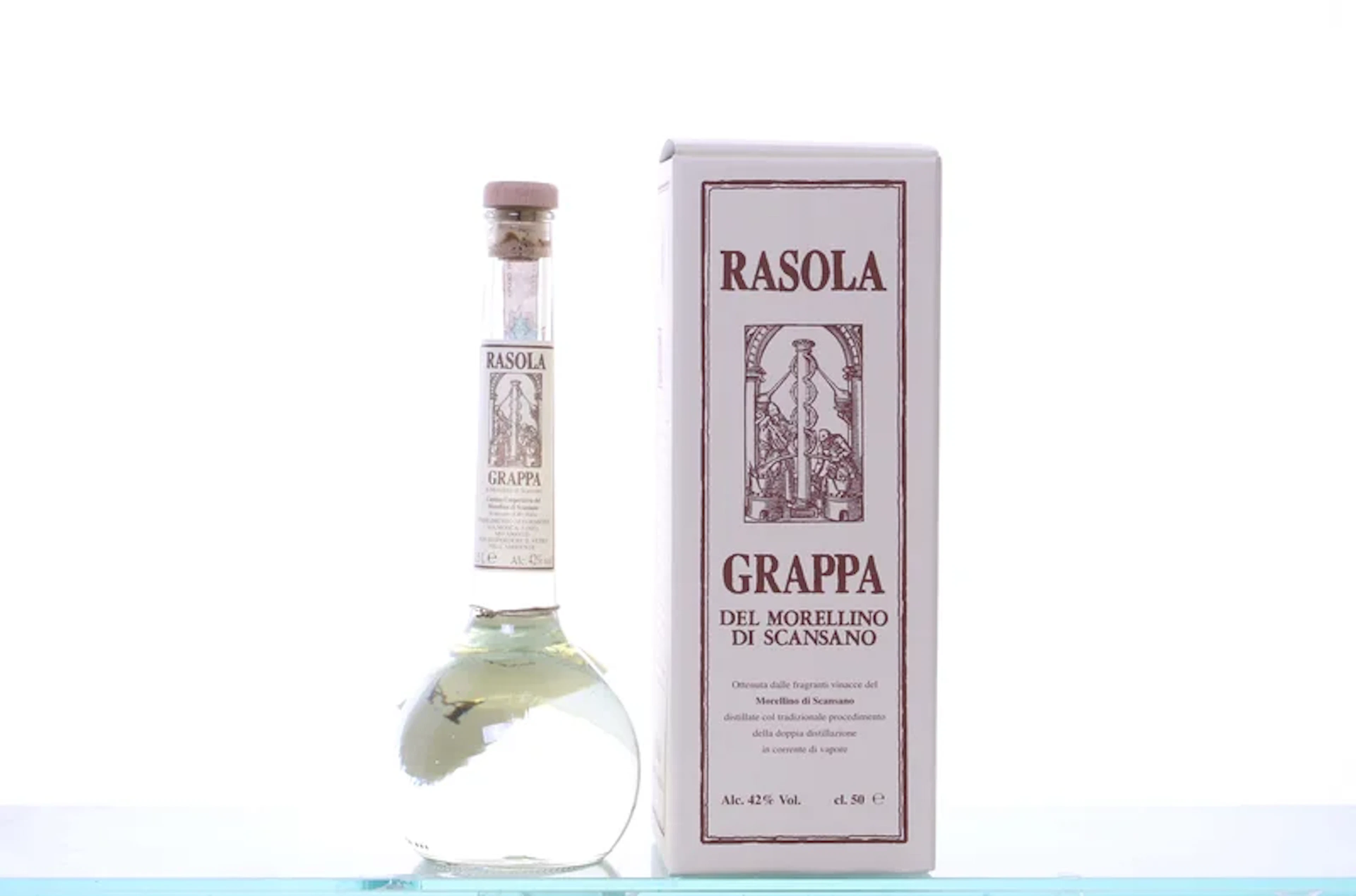 6 bottles 50cl, OC-1. GRAPPA Vignaioli, La Rasola, Grappa di Morellino