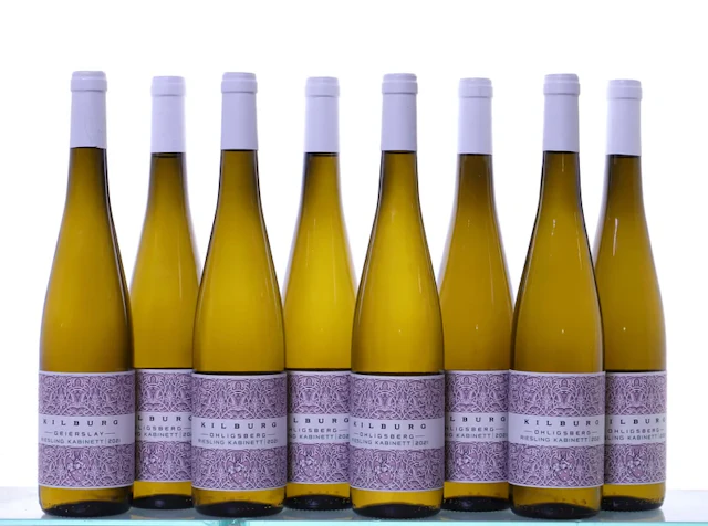 8 bottles. MOSEL Kilburg Max, Riesling Kabinett mixed, 2021. 1x Geierslay