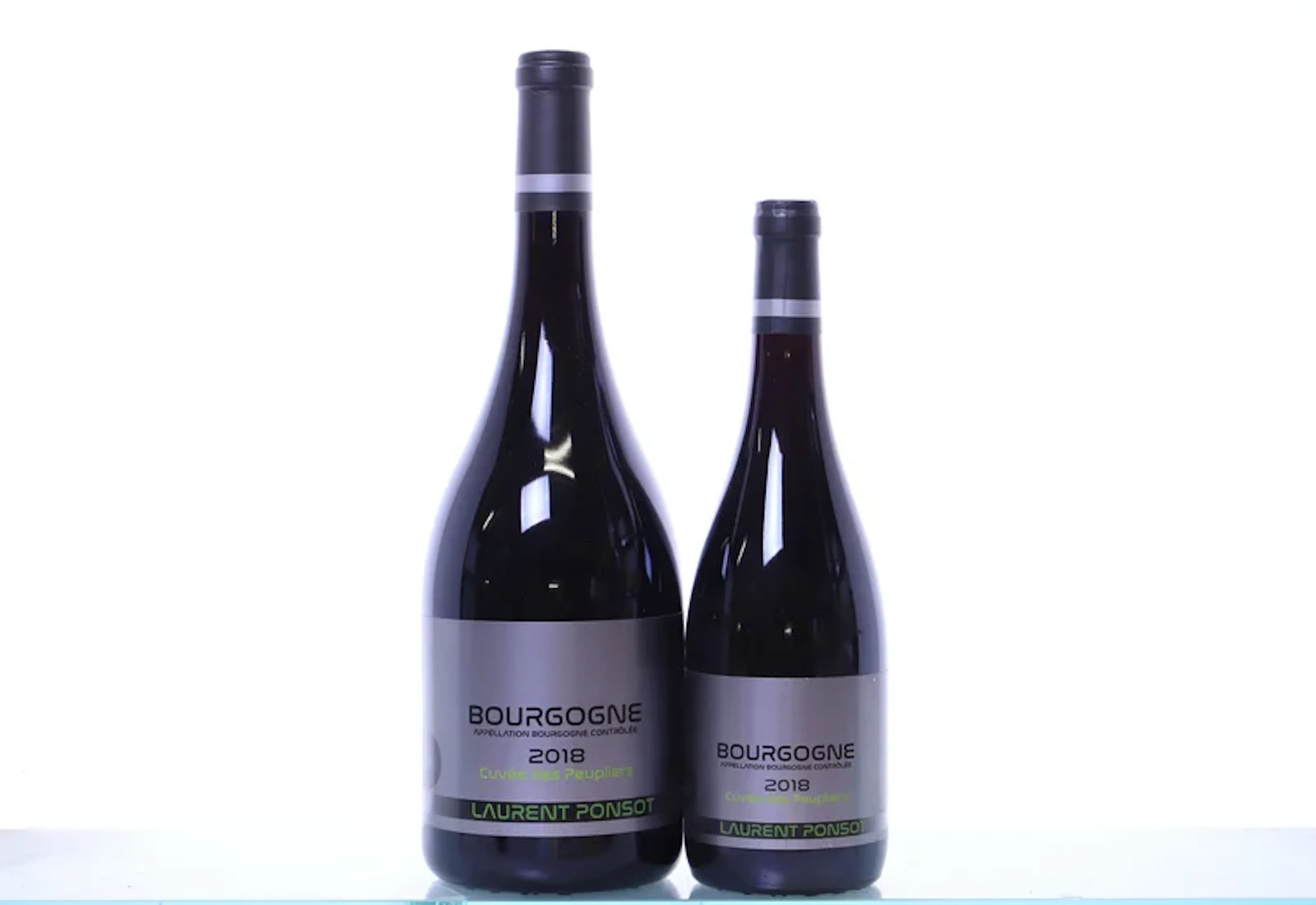 1 magnum + 1 bottle. PONSOT Laurent, Bourgogne Cuvée de Peupliers, 2018.
