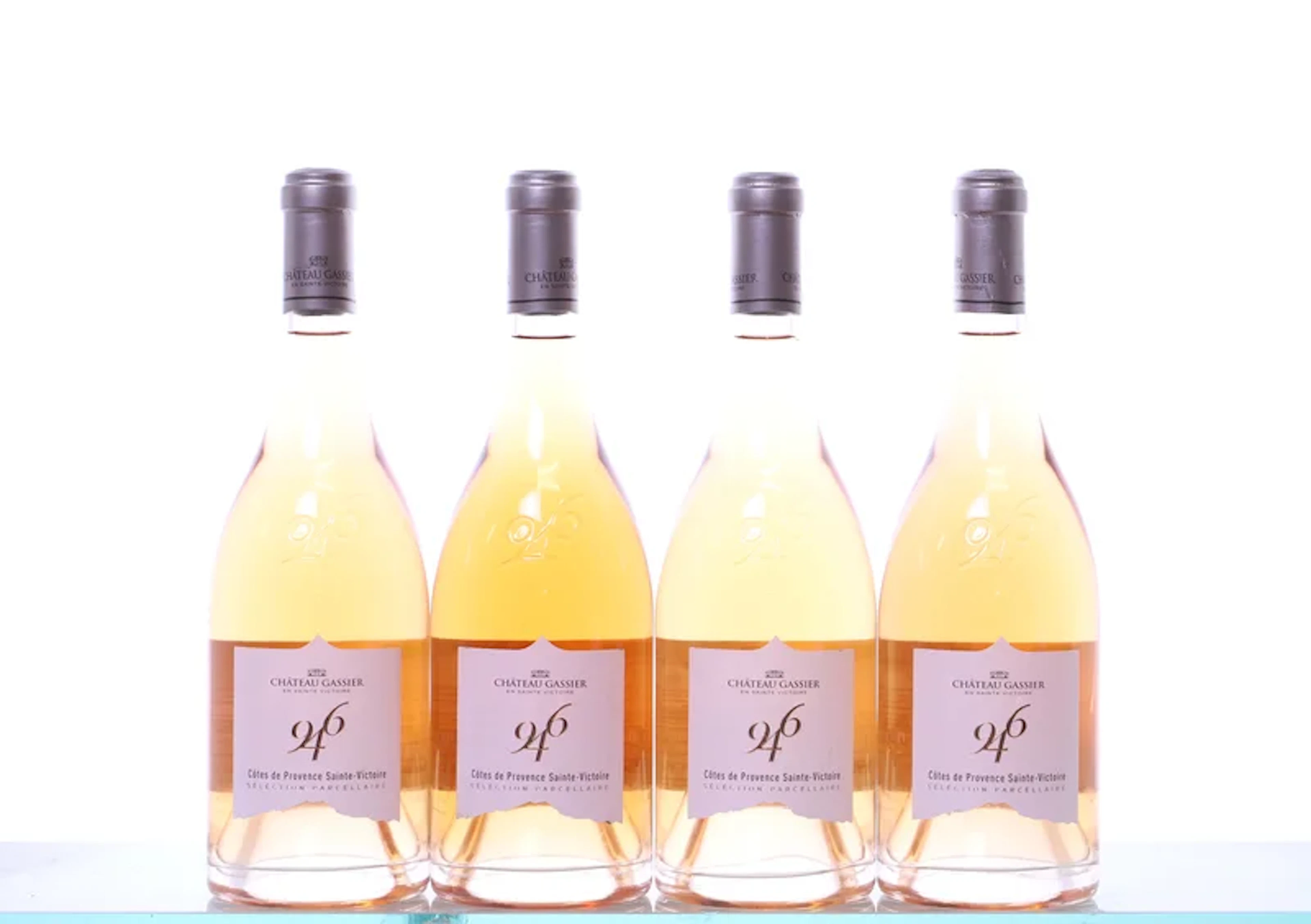 4 bottles. CÔTES DE PROVENCE Château Gassier Sainte-Victoire 946 Rose, 2021.
