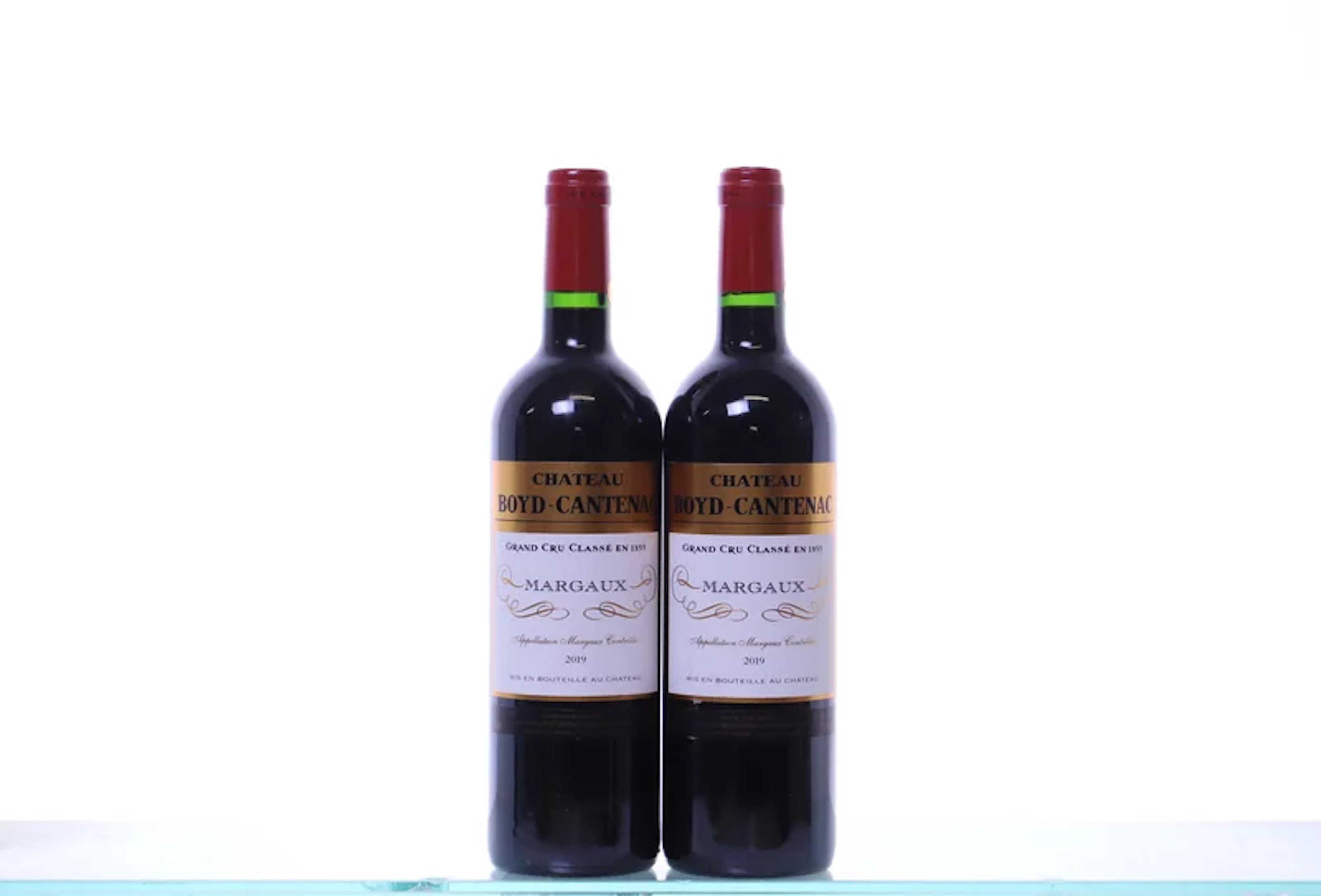 2 bottles. Château Boyd-Cantenac 3ème Cru Margaux, 2019.