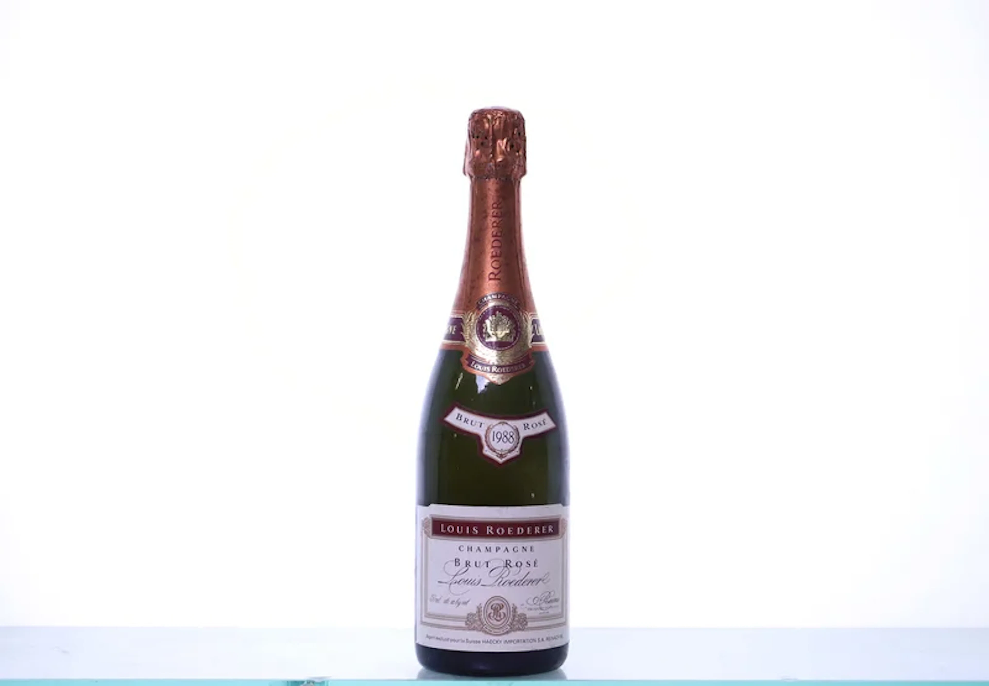 1 bottle. CHAMPAGNE LOUIS ROEDERER Brut Rosé, 1988.