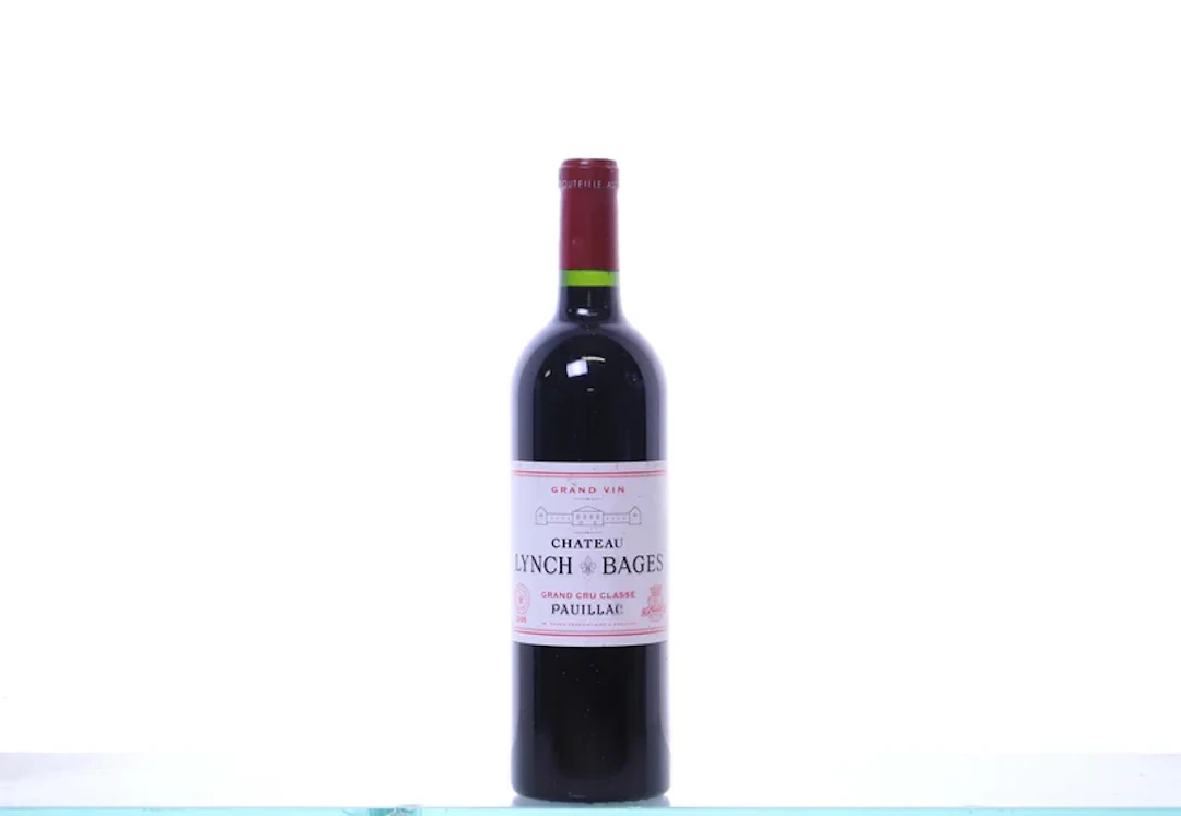 1 bottle. Château Lynch-Bages 5ème Cru Pauillac, 2006. Rating: P93/WS92.
