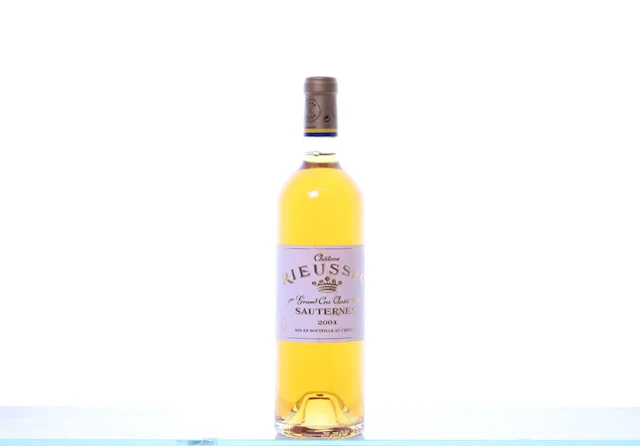 1 bottle. Château Rieussec 1er Cru Sauternes, 2004. Rating: P91.