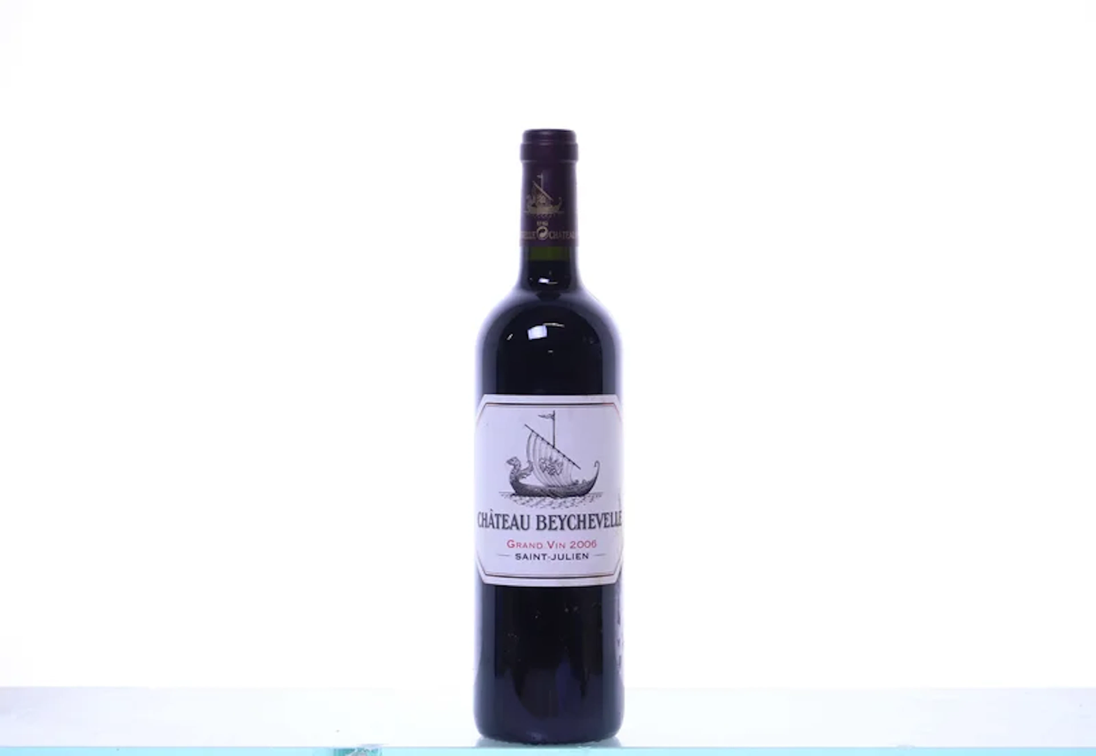 1 bottle. Château Beychevelle 4ème Cru Saint-Julien, 2006. Rating: P91.
