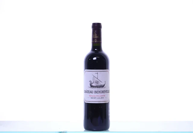 1 bottle. Château Beychevelle 4ème Cru Saint-Julien, 2006. Rating: P91.