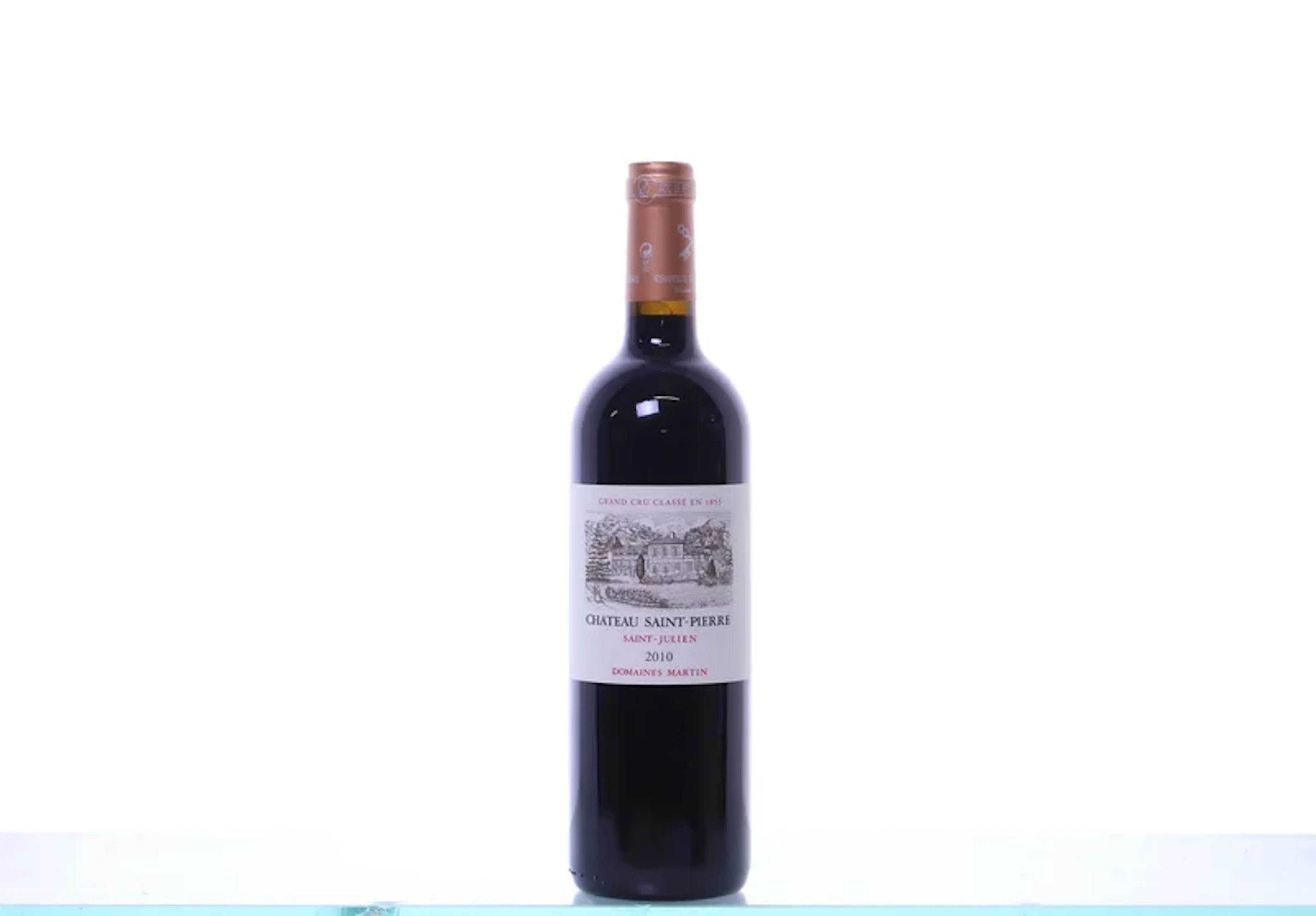 1 bottle. Château Saint-Pierre 4ème Cru Saint-Julien, 2010. Rating: P97.