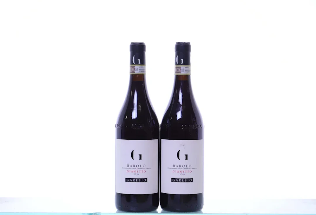 2 bottles. GARESIO Barolo Gianetto, 2018.