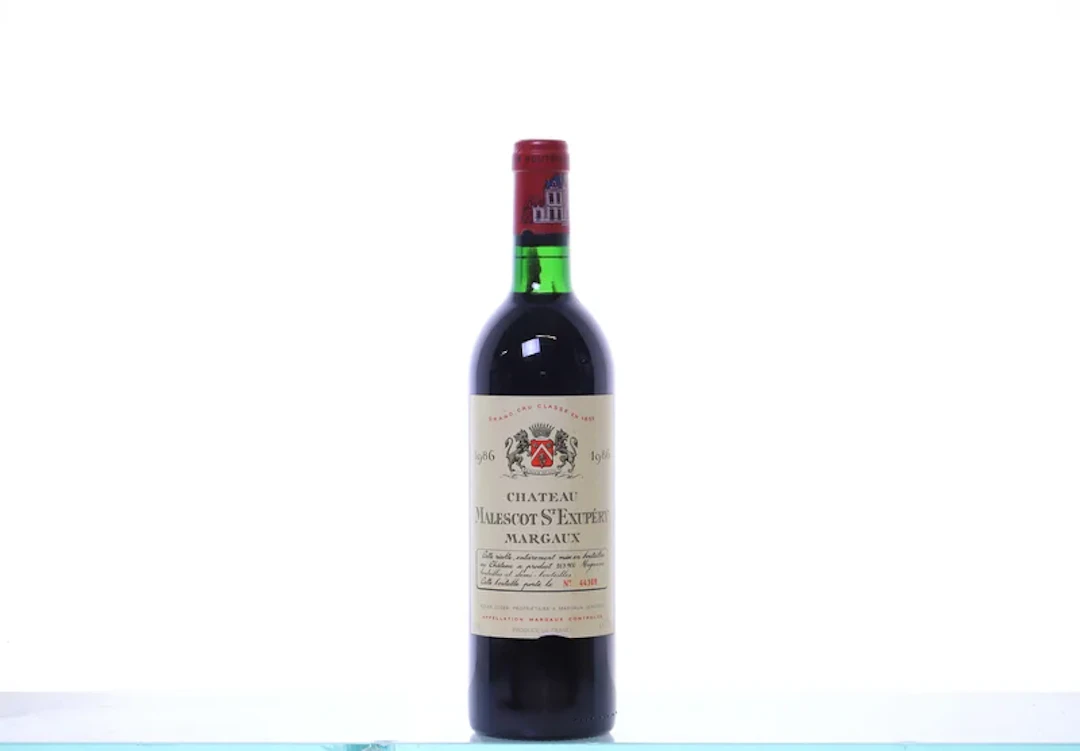 1 bottle. Château Malescot St. Exupéry 3ème Cru Margaux, 1986.