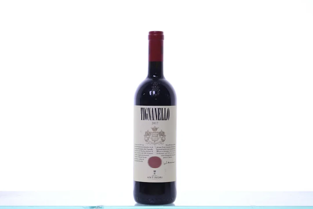 1 bottle. ANTINORI Tignanello, 2017. Rating: P96/WS93.