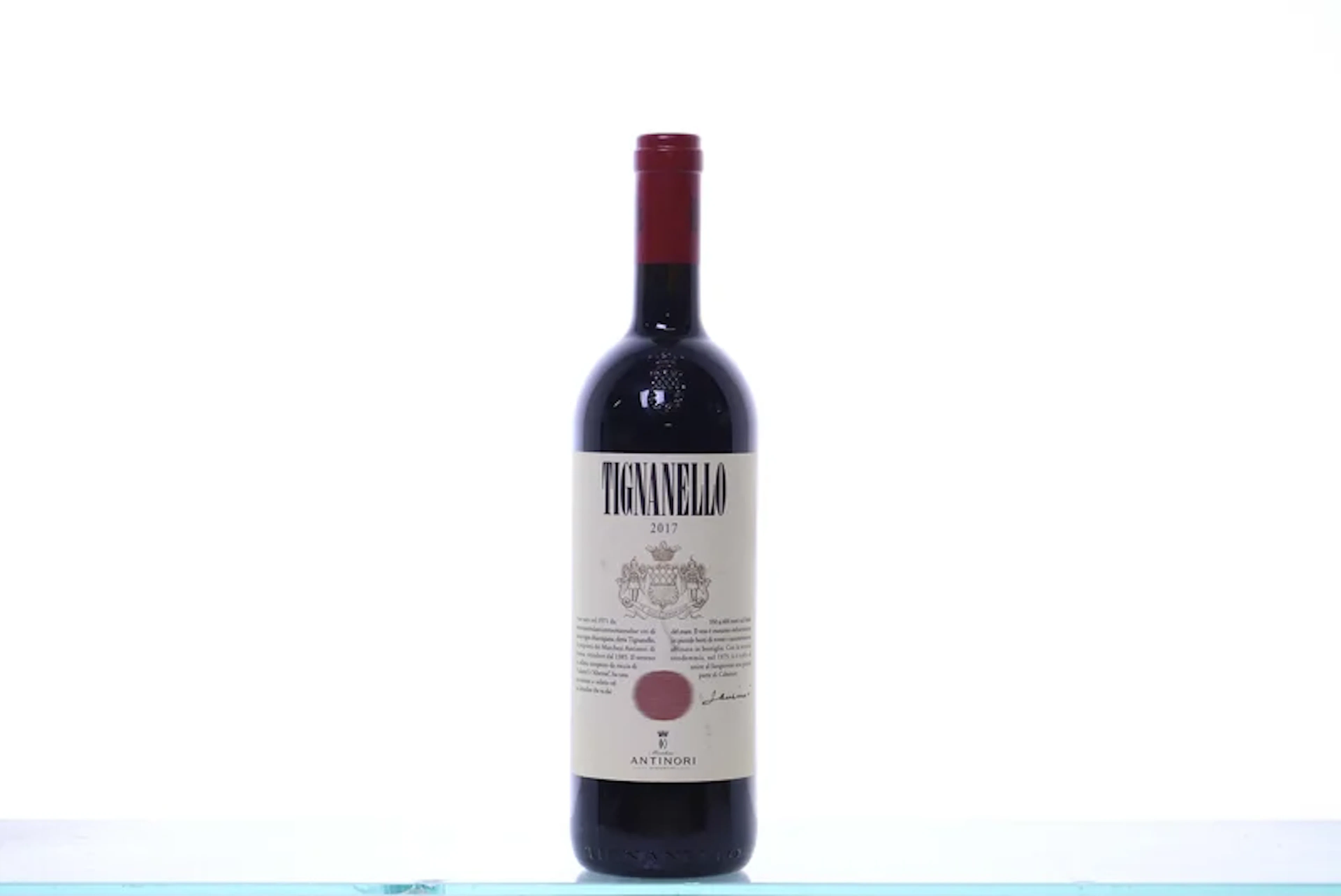 1 bottle. ANTINORI Tignanello, 2017. Rating: P96/WS93.