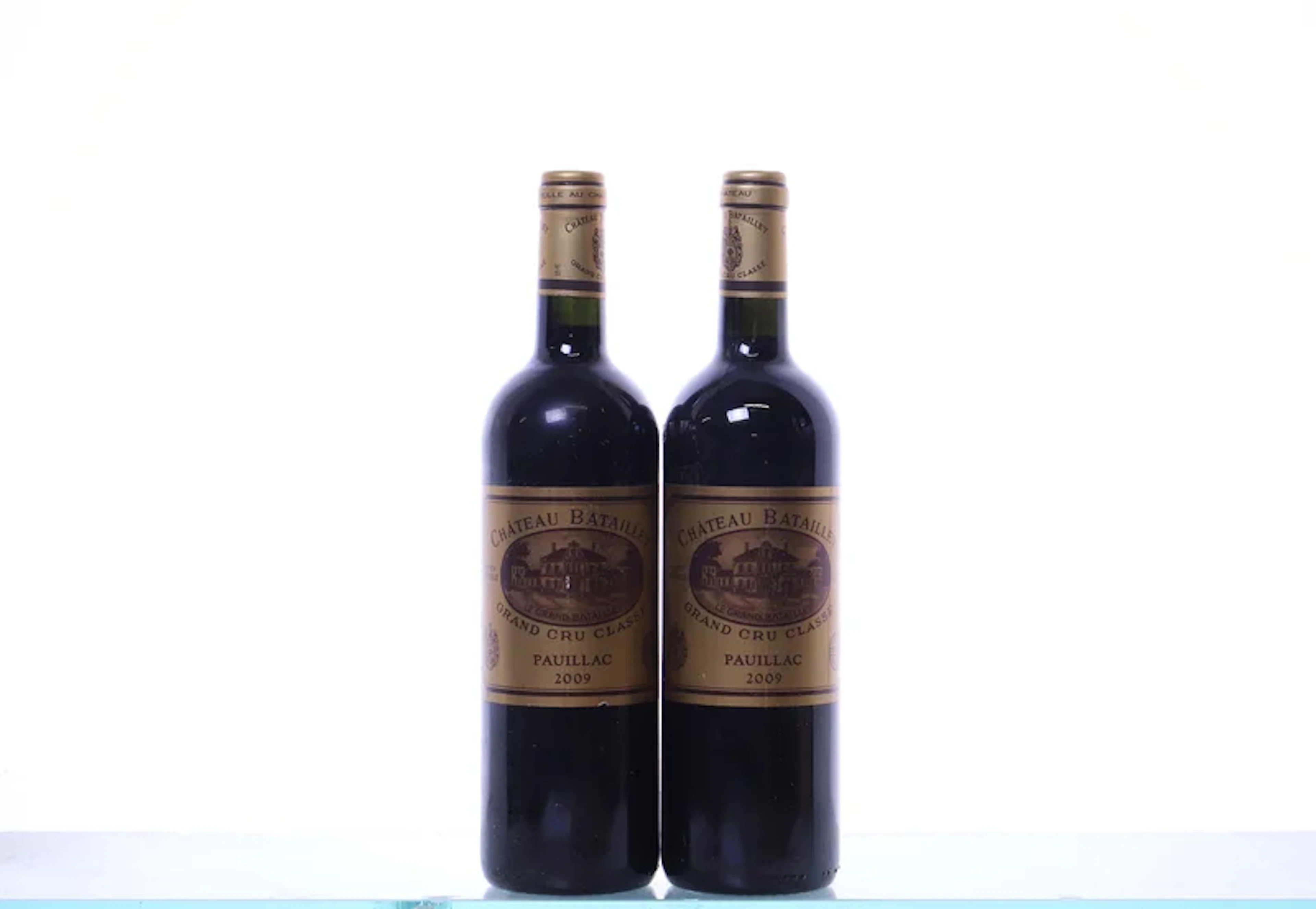 2 bottles. Château Batailley 5ème Cru Pauillac, 2009. Rating: WS91.