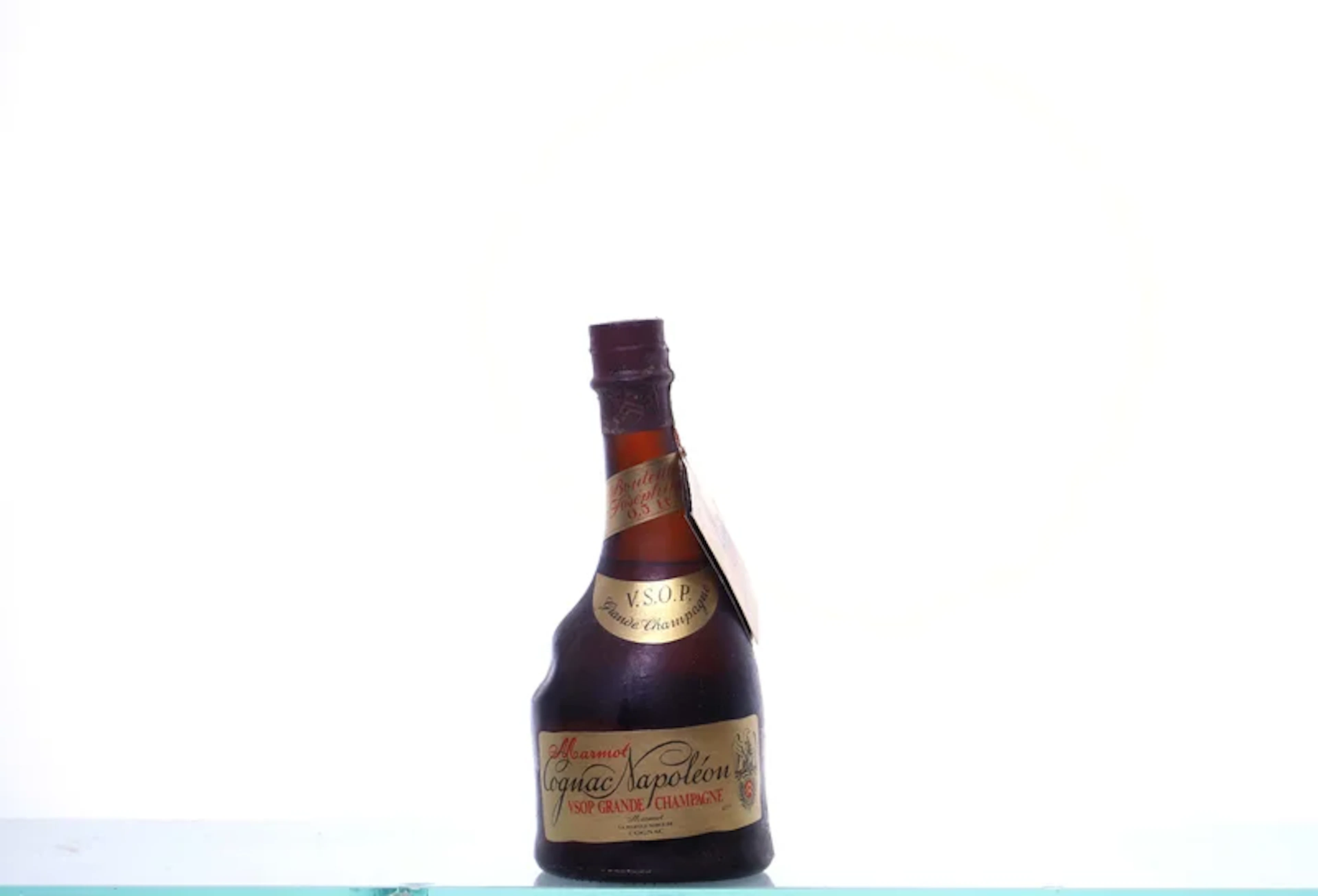 1 bottle 50cl. COGNAC MARMOT Napoléon VSOP Grande Champagne. 40%.