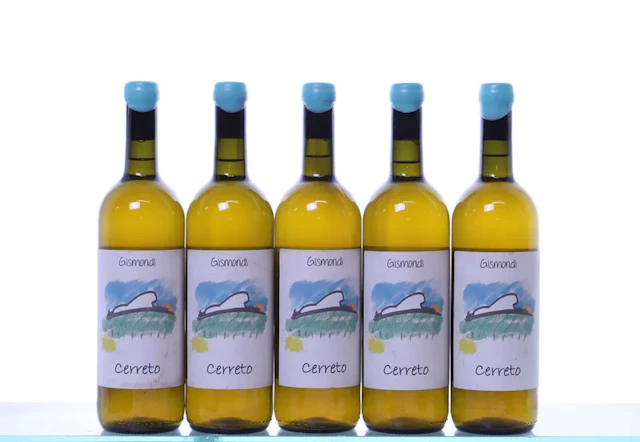 5 bottles. CAMPANIA Antonio Gismodi, Cerreto bianco, 2020.