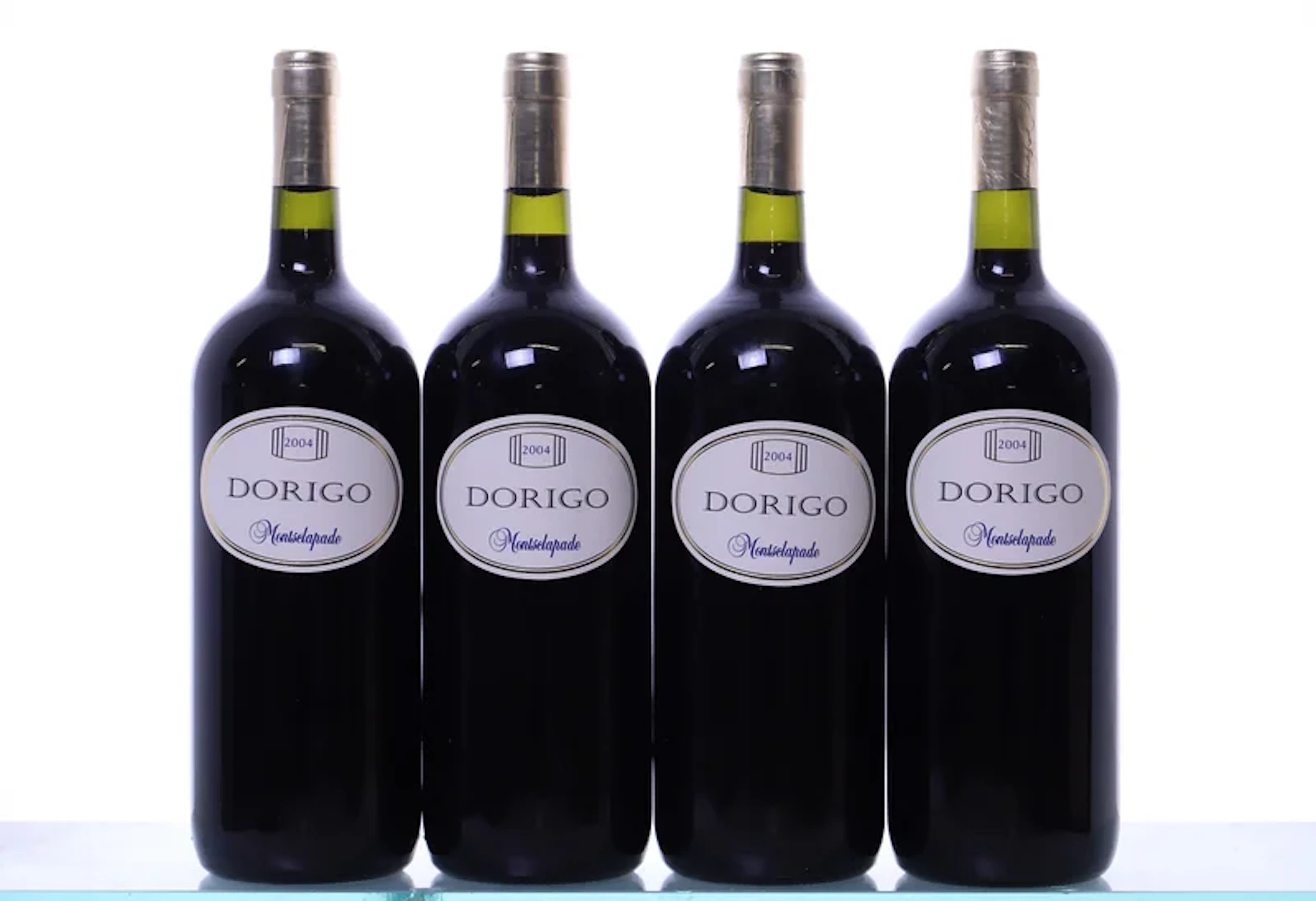 4 magnums OC. FRIULI Dorigo, Vigneto Montsclapade, 2004.