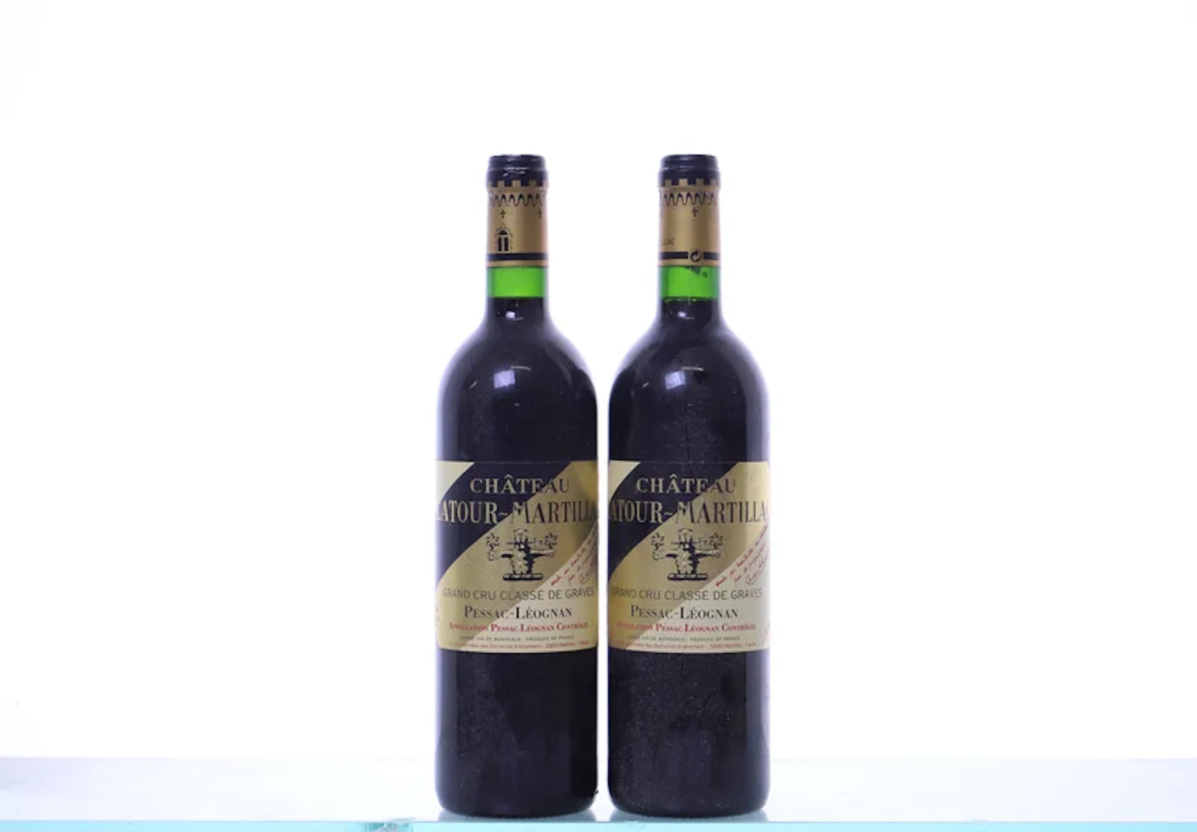 2 bottles. Château Latour-Martillac Pessac-Léognan, 1998.