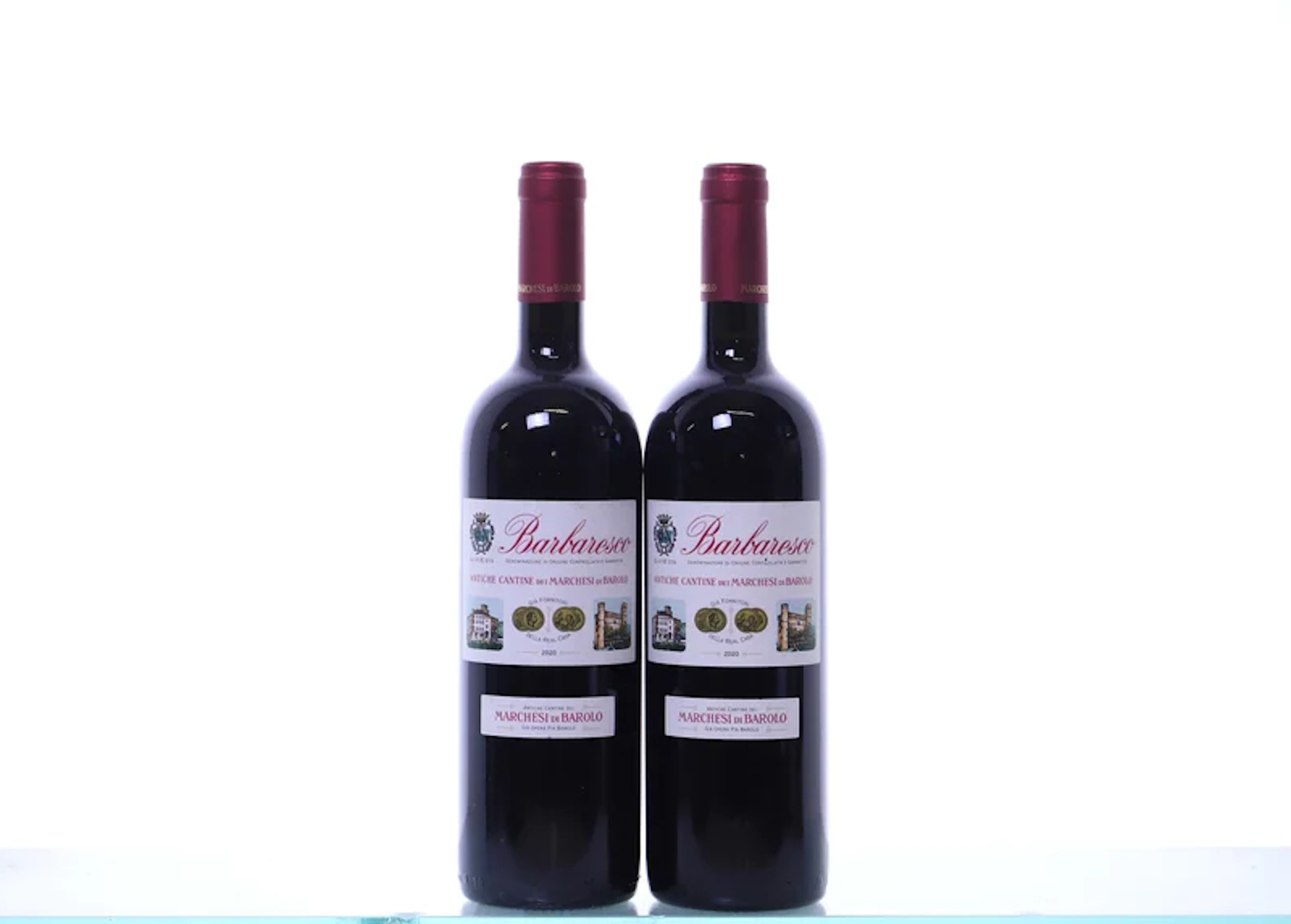 2 bottles. MARCHESI DI BAROLO Barbaresco, 2020.