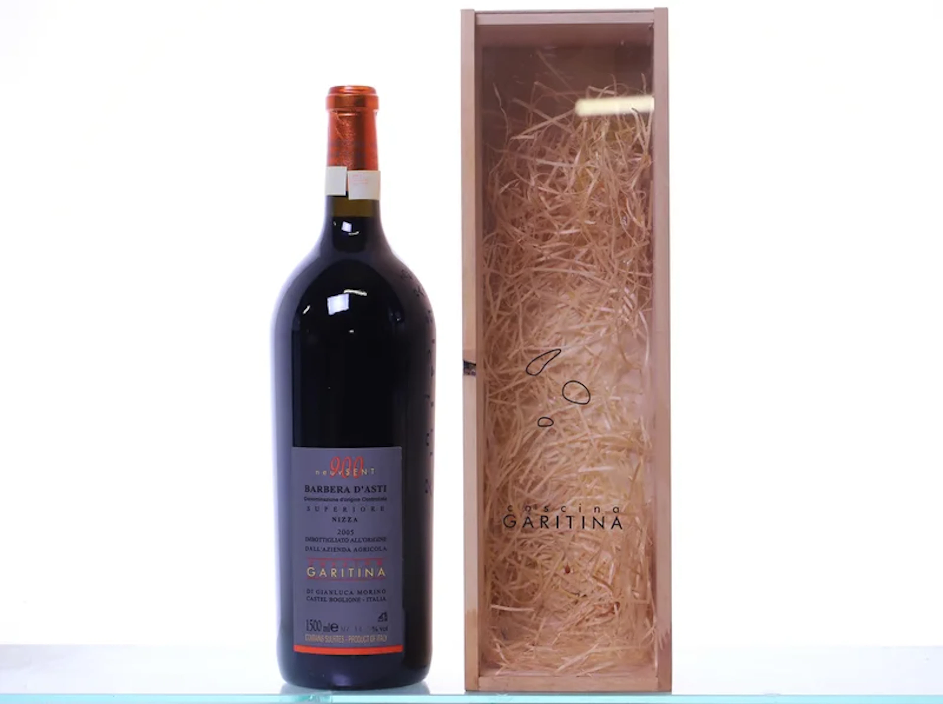 1 magnum OWC. CASCINA GARITINA NeuvSENT, Barbera d'Asti Superiore Nizza, 2005.