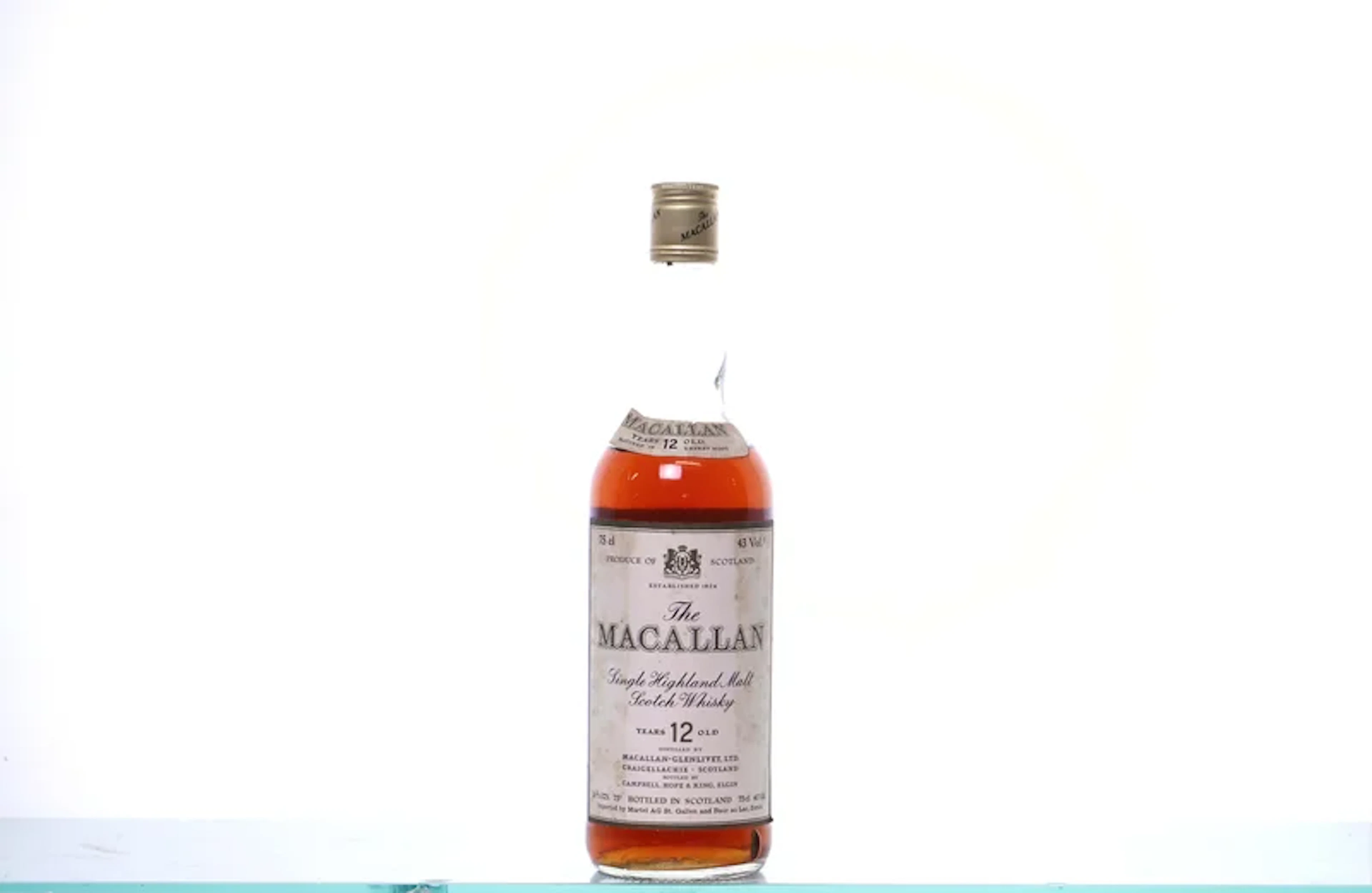 1 bottle 75cl. WHISKY Highland Single Malt The Macallan 12 years old. 43%.