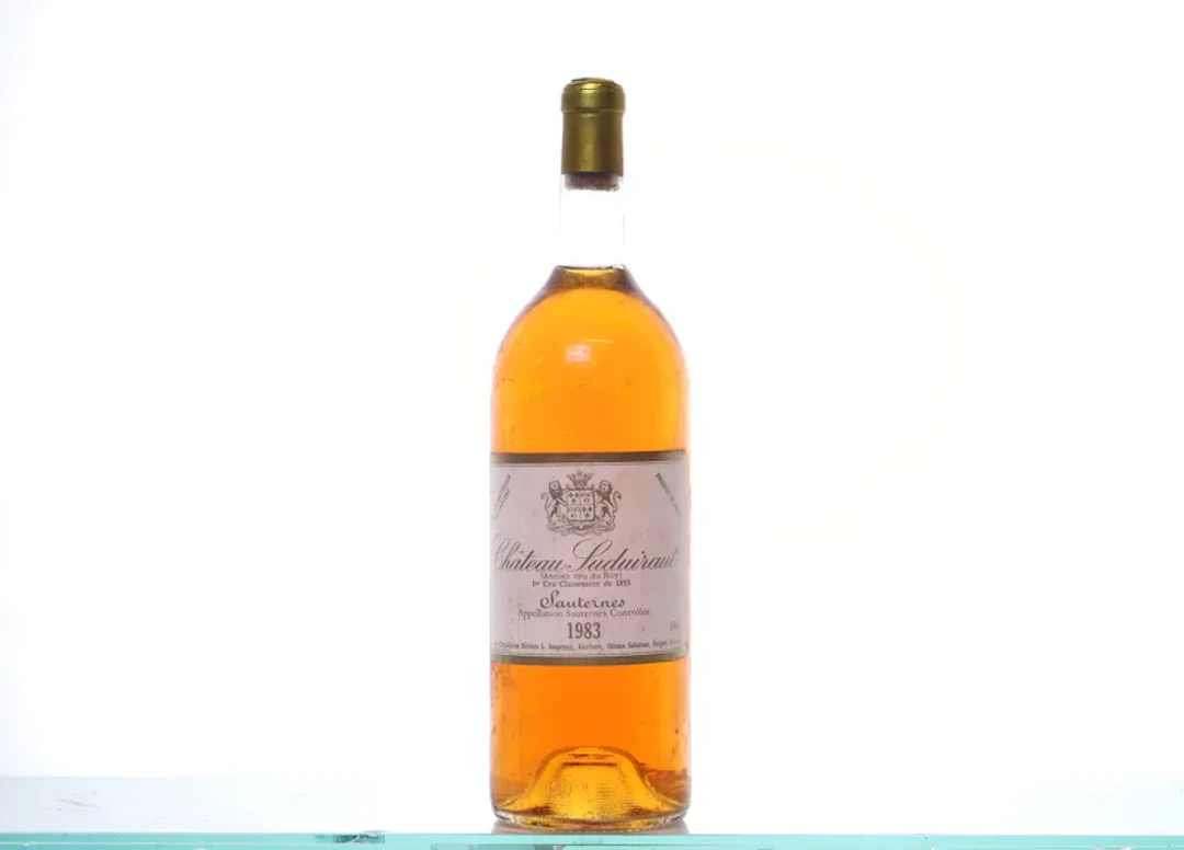 1 magnum. Château Suduiraut 1er Cru Sauternes, 1983.
