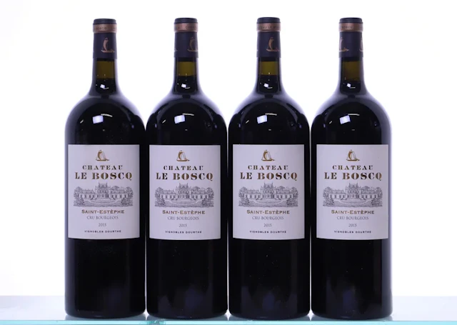 4 magnums. Château Le Boscq Cru Bourgeois Saint-Estèphe, 2015.