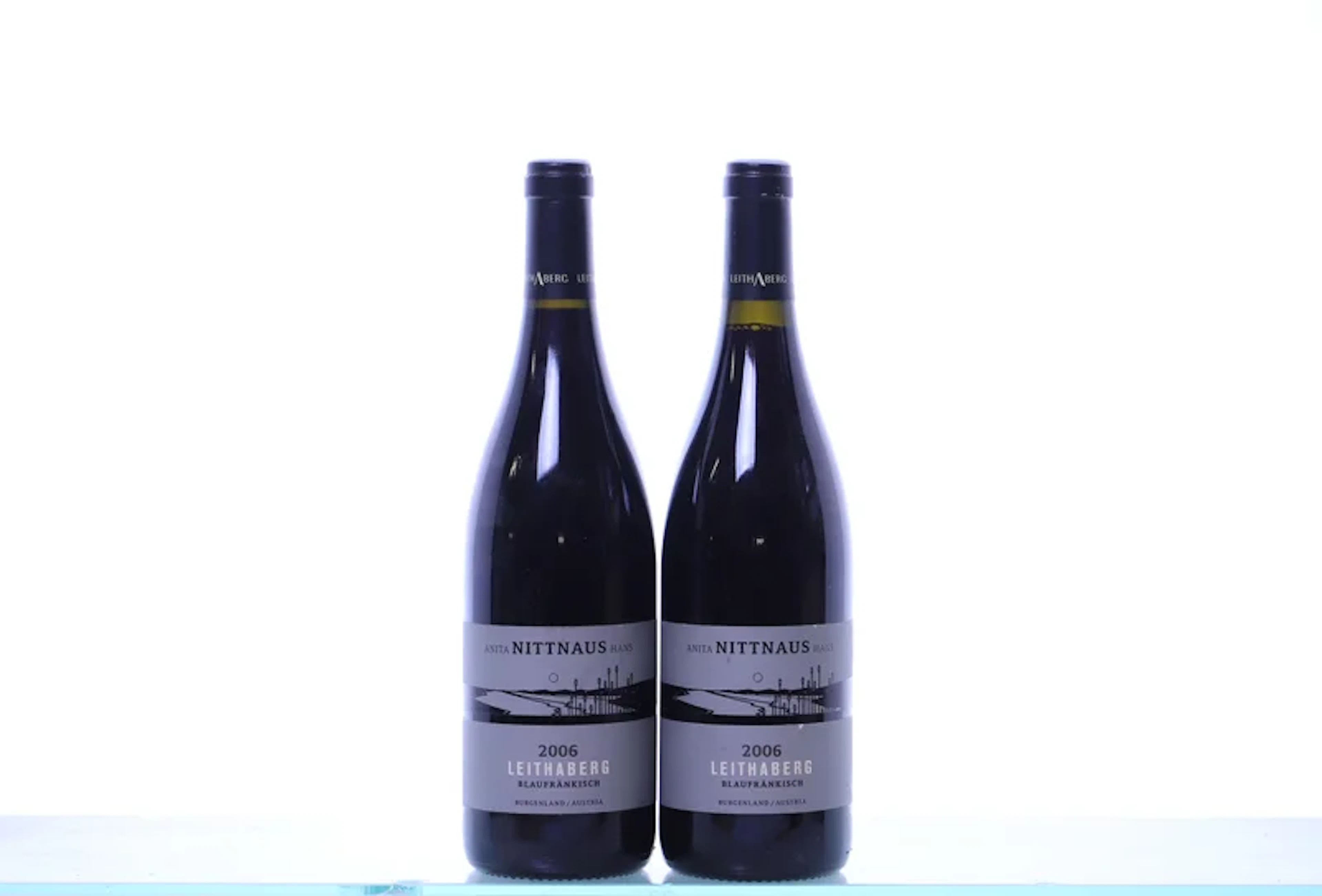 2 bottles. NITTNAUS Blaufränkisch, Leithaberg, 2006.