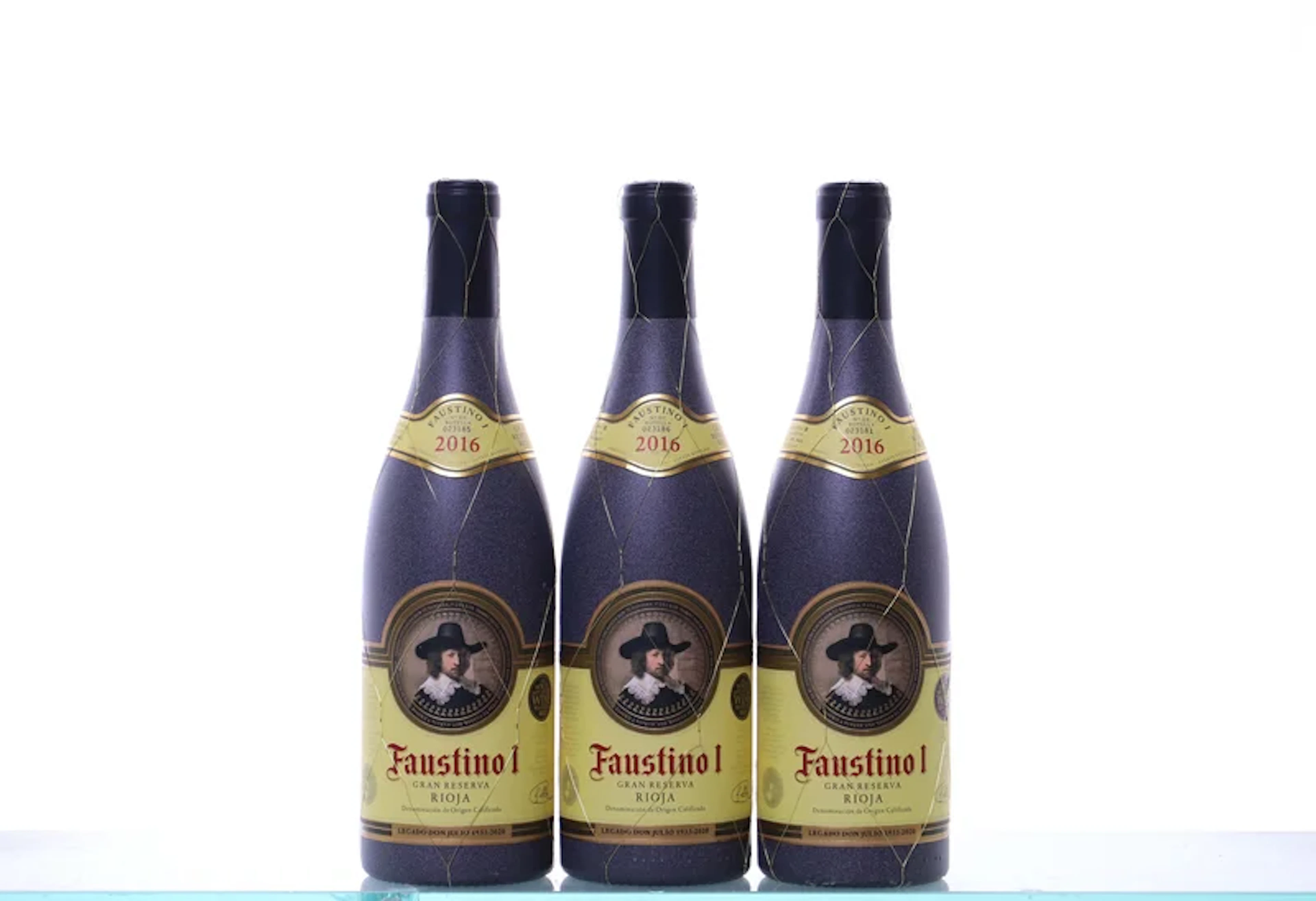 3 bottles. RIOJA Bodegas Faustino Martinez, Faustino I Gran Reserva, 2016.