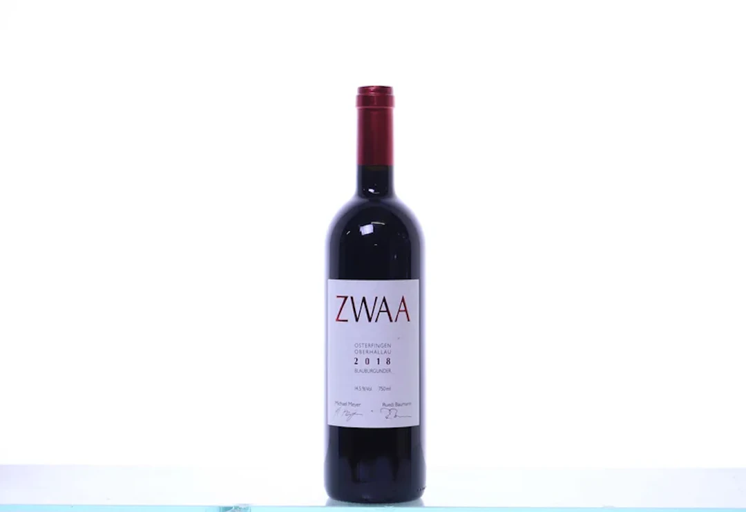 1 bottle. SCHAFFHAUSEN Baumann & Meyer, Oberhallauer Blauburgunder ZWAA, 2018.