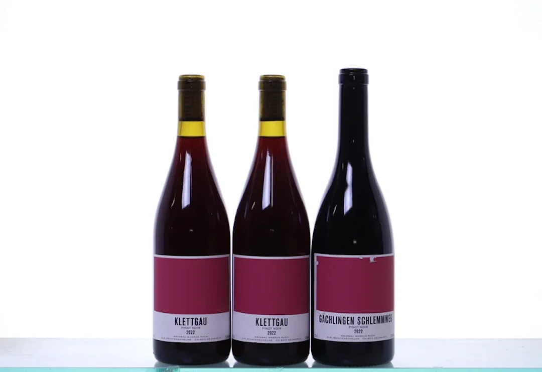 3 bottles. SCHAFFHAUSEN Markus Ruch, Pinot Noir mixed, 2022. 2x Klettgau