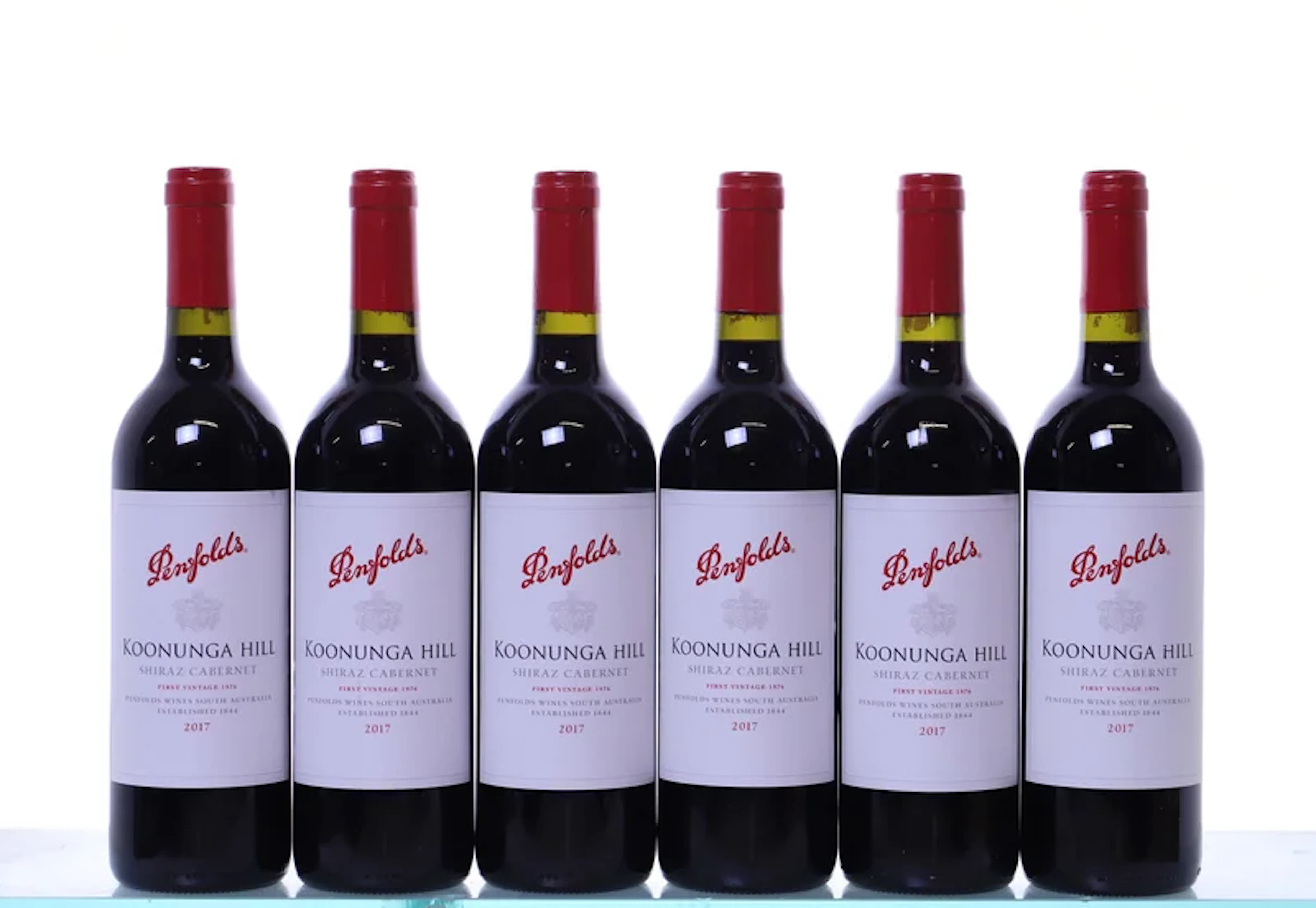 6 bottles. PENFOLDS Koonunga Hill Shiraz-Cabernet, 2017.