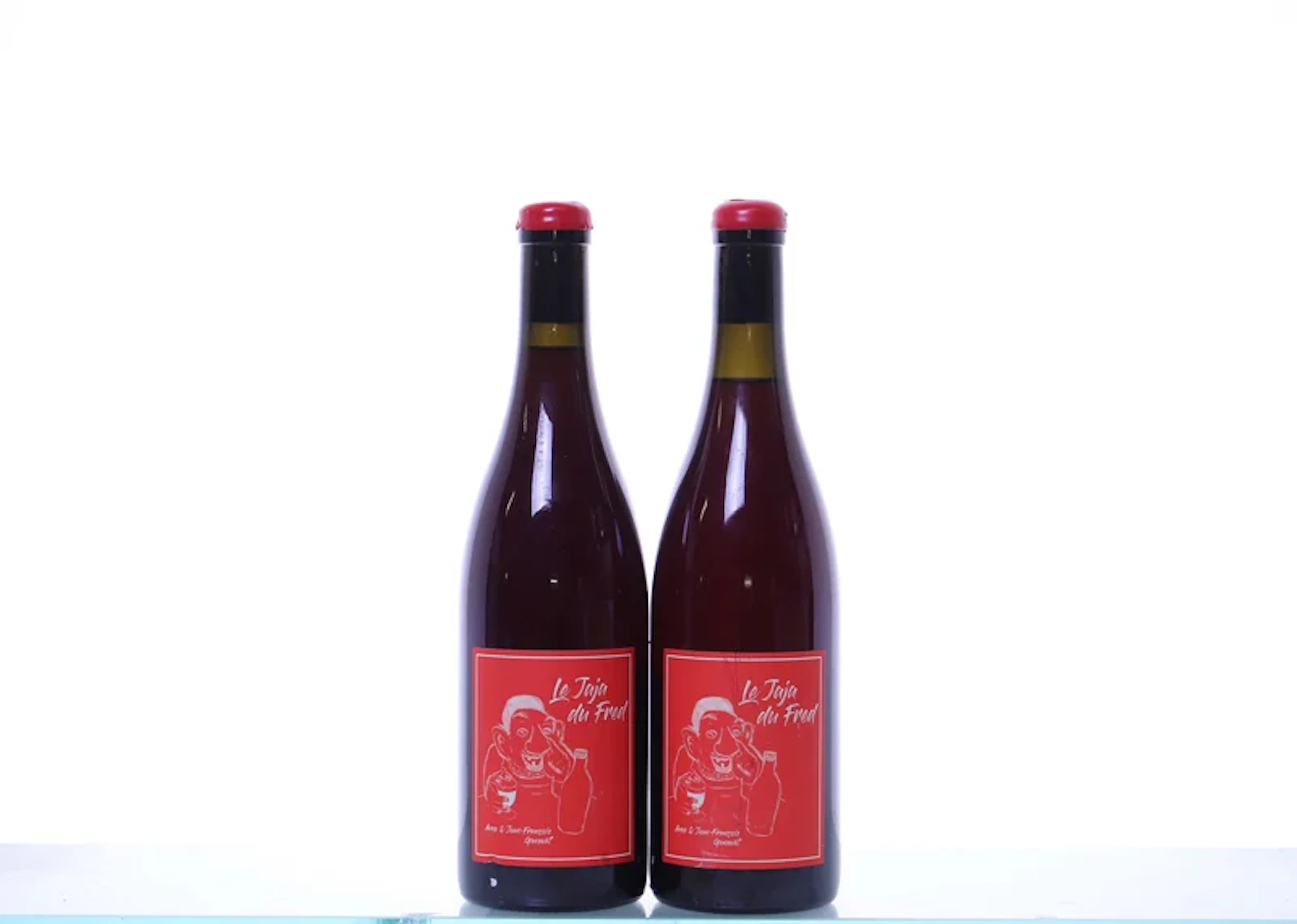 2 bottles. JURA Ganevat Anne & Jean François, Vin de France rouge